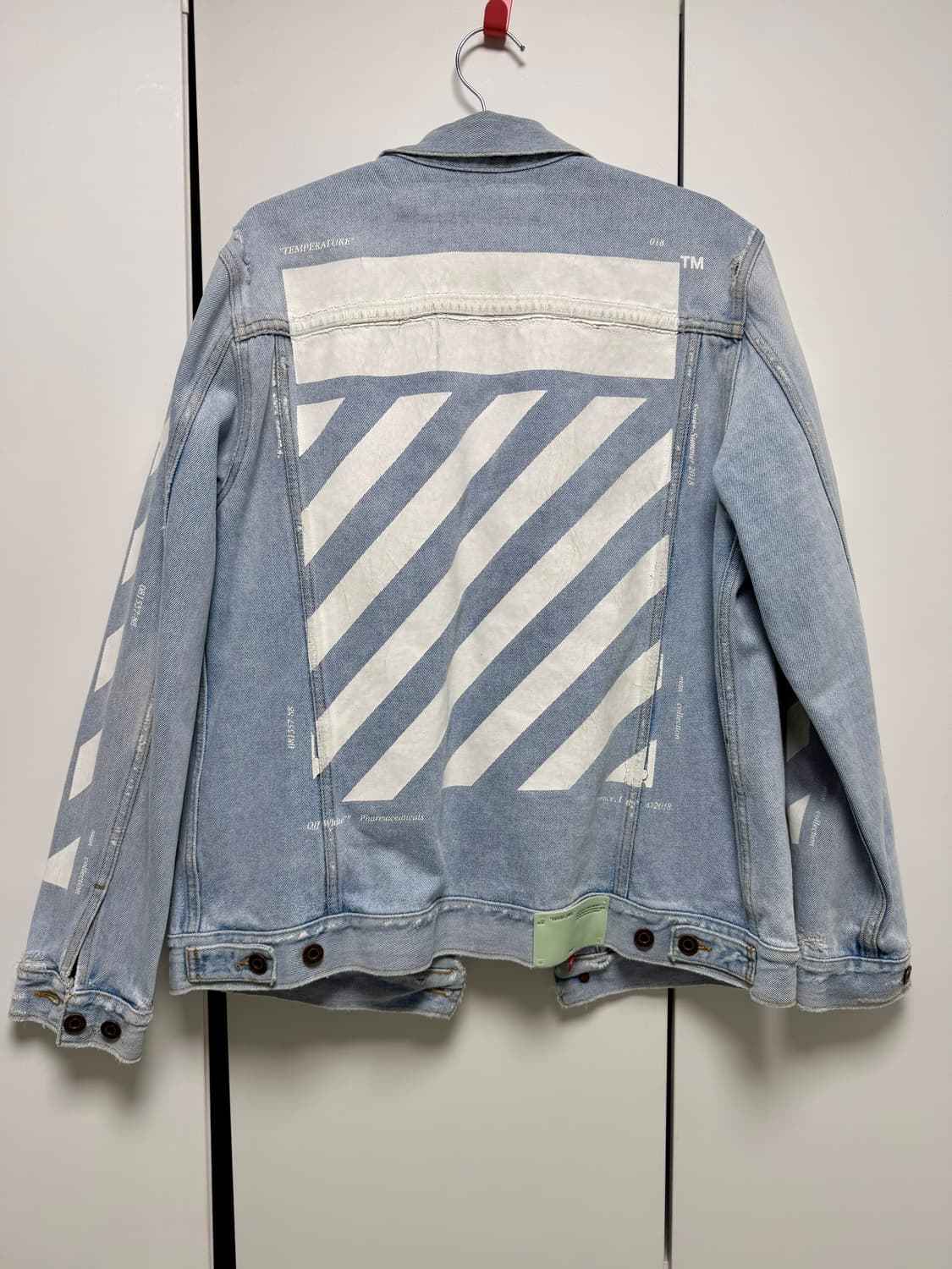 오프화이트 데님자켓 상품이미지4