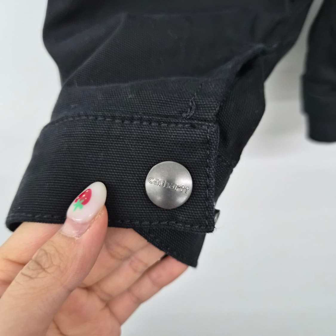 칼하트 디트로이트 블랙 자켓 남녀공용 M 상품이미지3