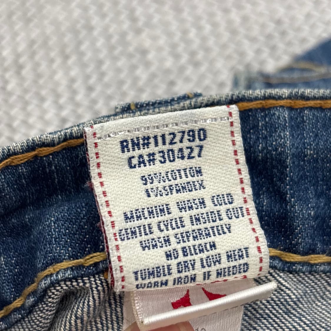 True Religion Joey 플레어 부츠컷 남성 데님 팬츠 상품이미지6