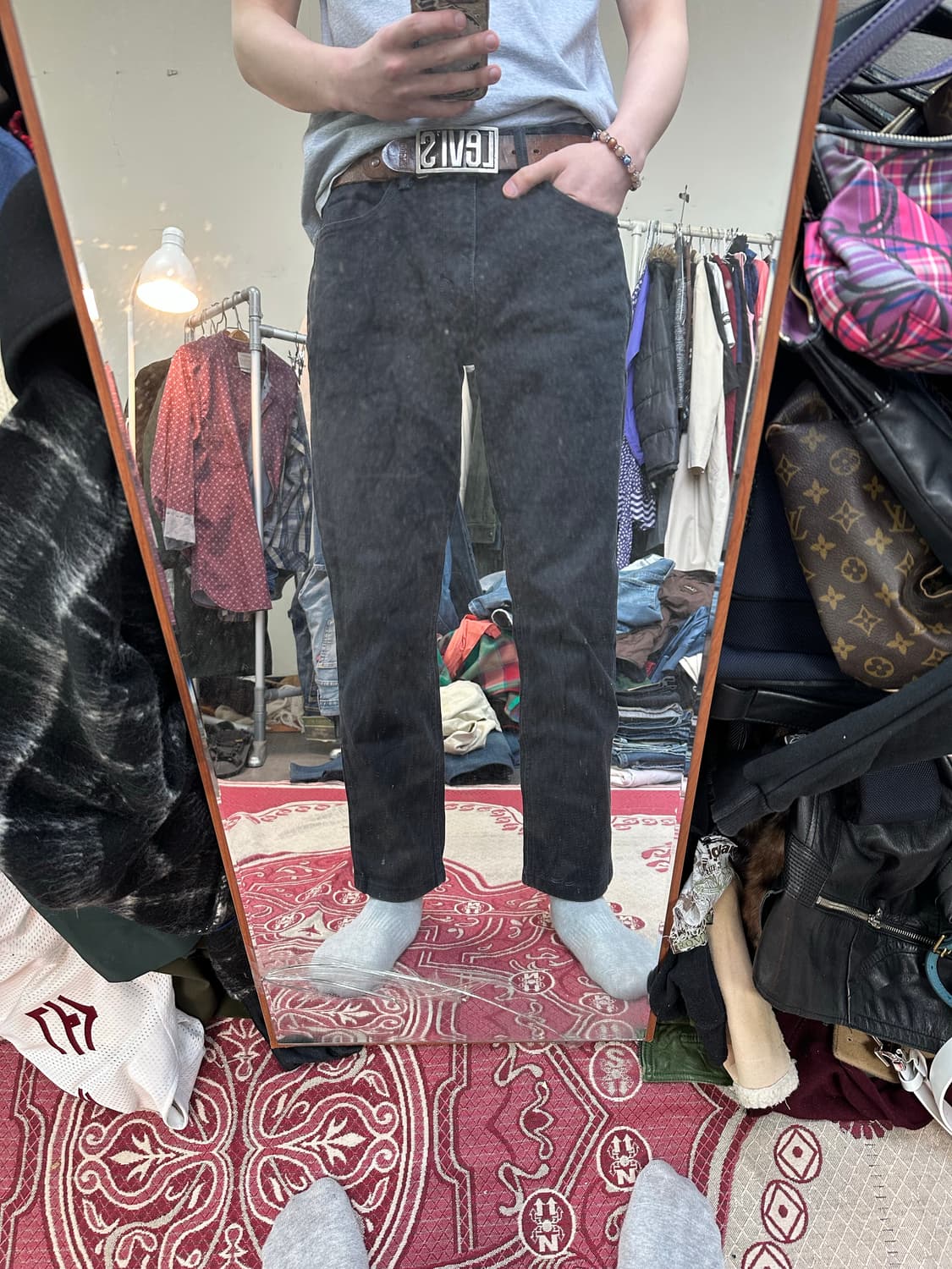 리바이스 블랙진  상품이미지3