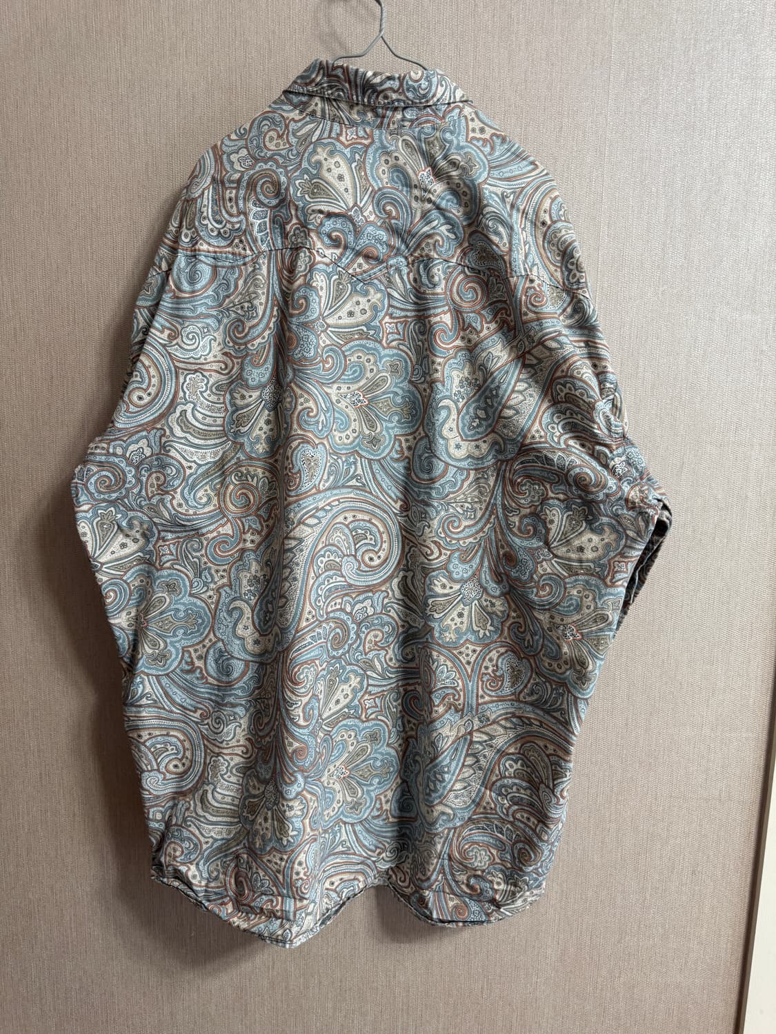 Vintage 빈티지 페이즐리 웨스턴 셔츠 2xl 상품이미지2