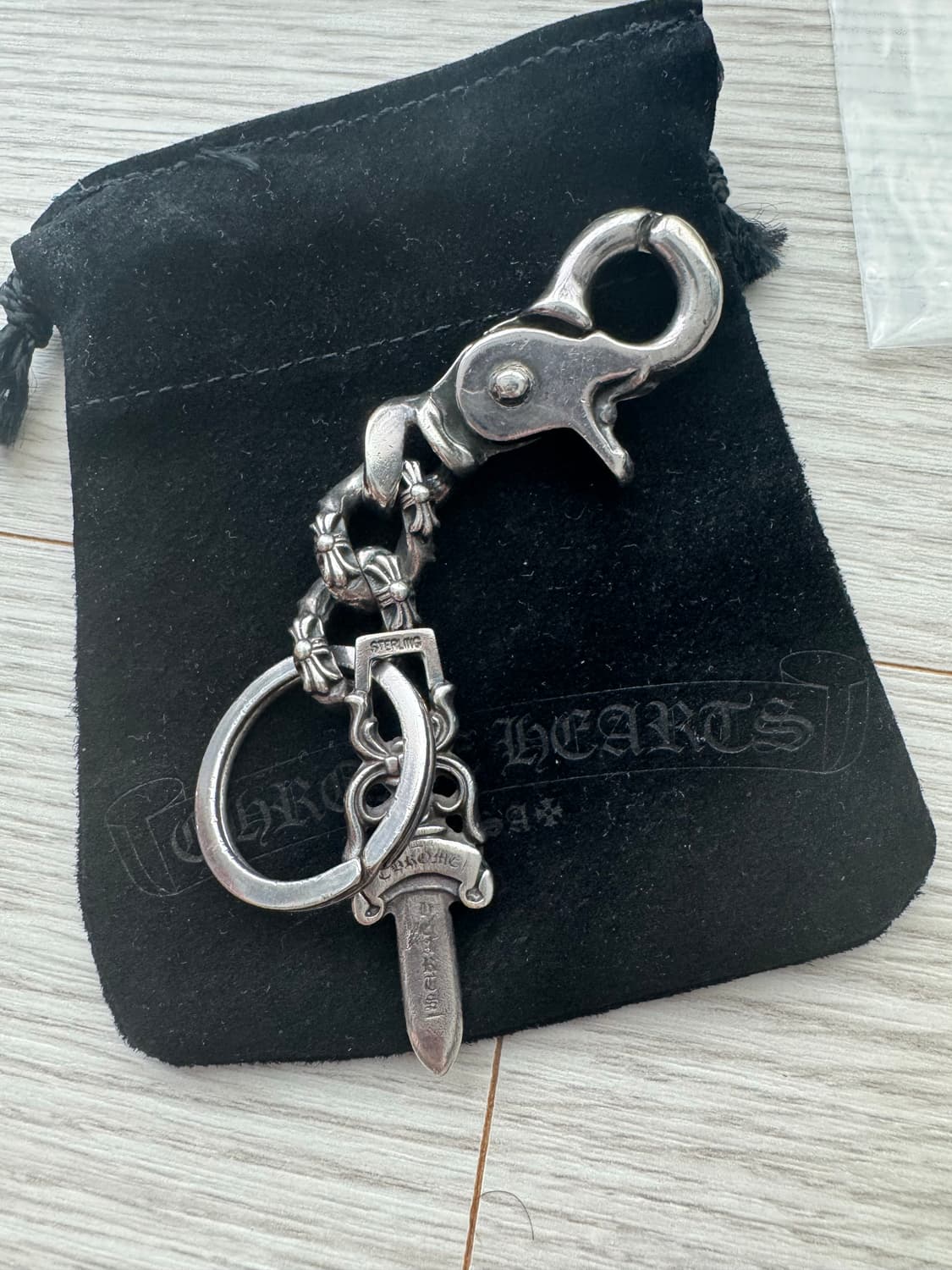 크롬하츠 펜시 2링크 키링 상품이미지2