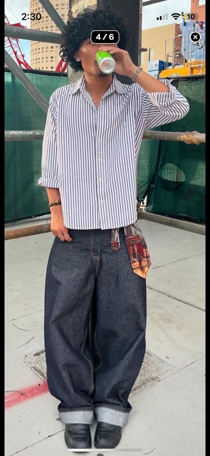 Estudio Niksen raw denim 상품이미지1