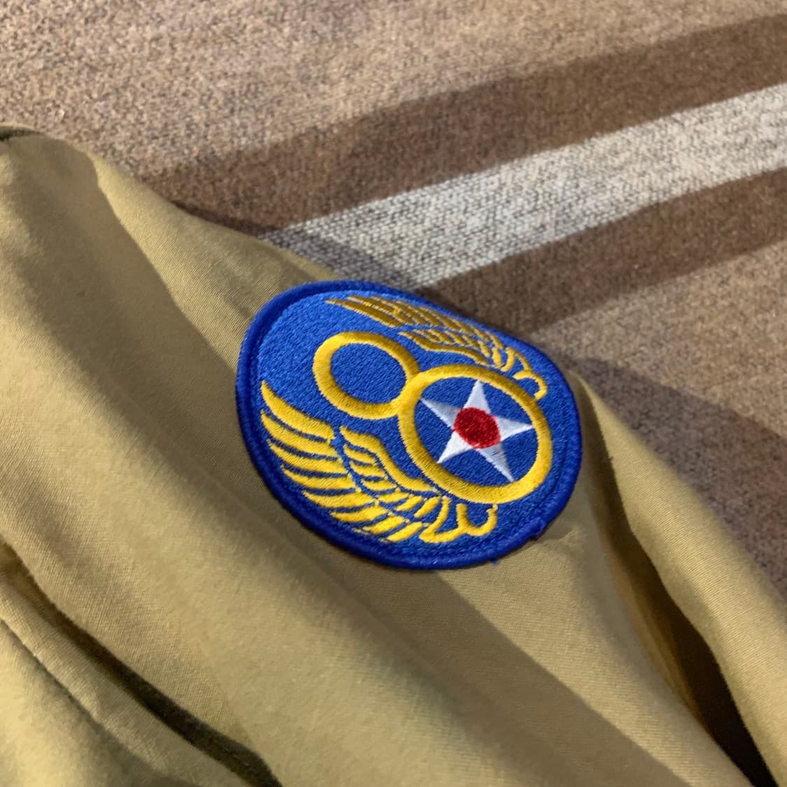 USA 미군 B-10 플라이트 자켓 44 XL 스태그코트 상품이미지3