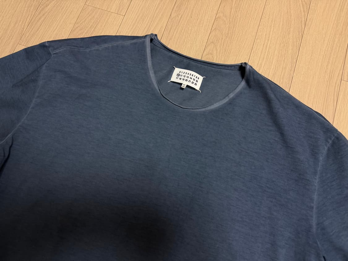 마르지엘라(Maison Margiela) 컷아웃 워시드 T-Shirt L 상품이미지1