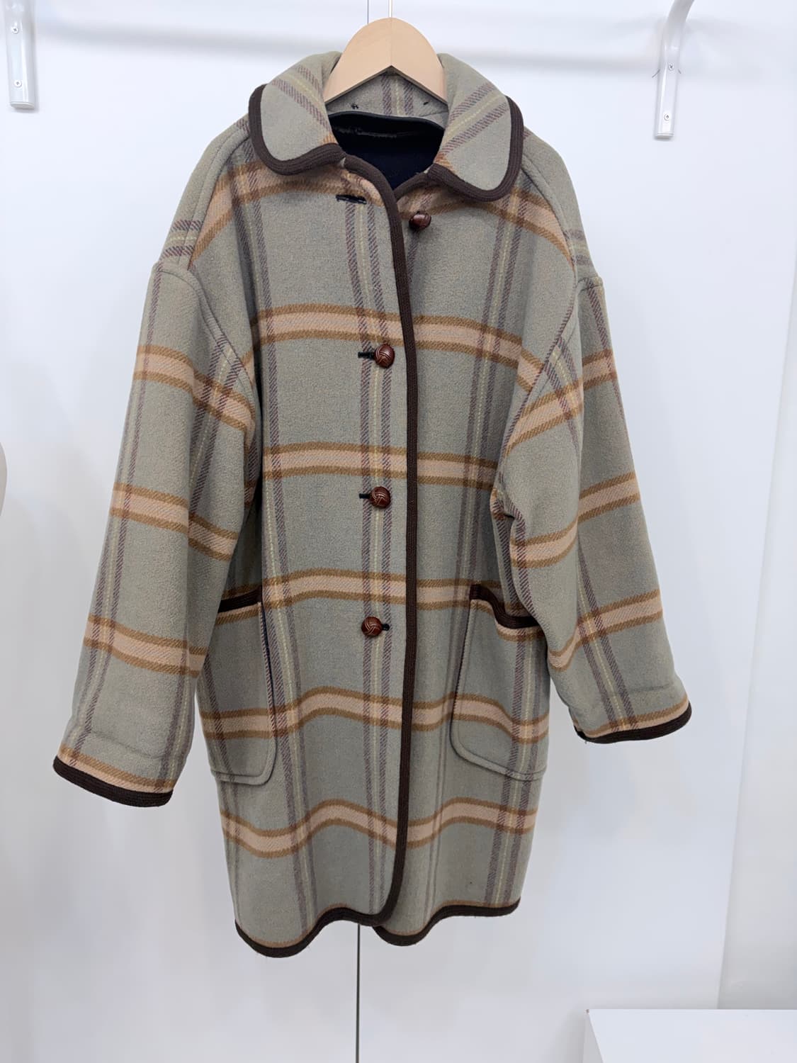 버버리 체크 코트  상품이미지1