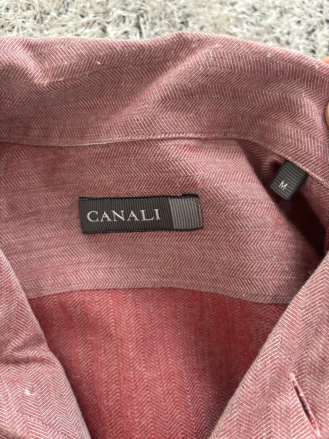 이태리제 CANALI 셔츠 사이즈 100-105 상품이미지3
