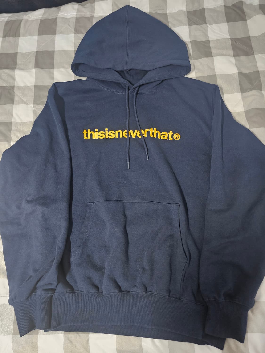 디스이즈네버댓 네이비 후드 M 상품이미지1