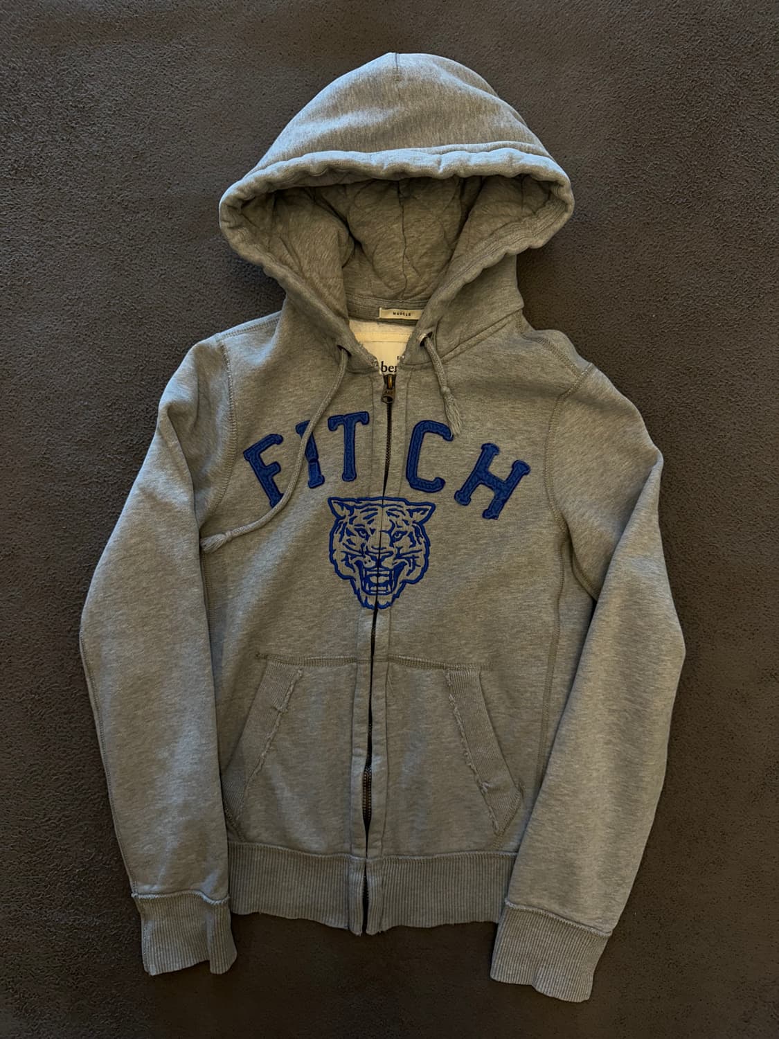아베크롬비 피치 빈티지 후드집업 처분  상품이미지1