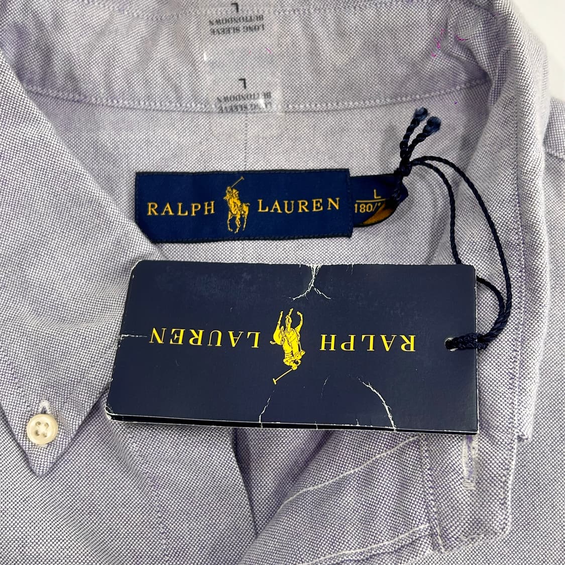 Polo 폴로 데드스탁 멀티포니 연보라 셔츠 상품이미지5