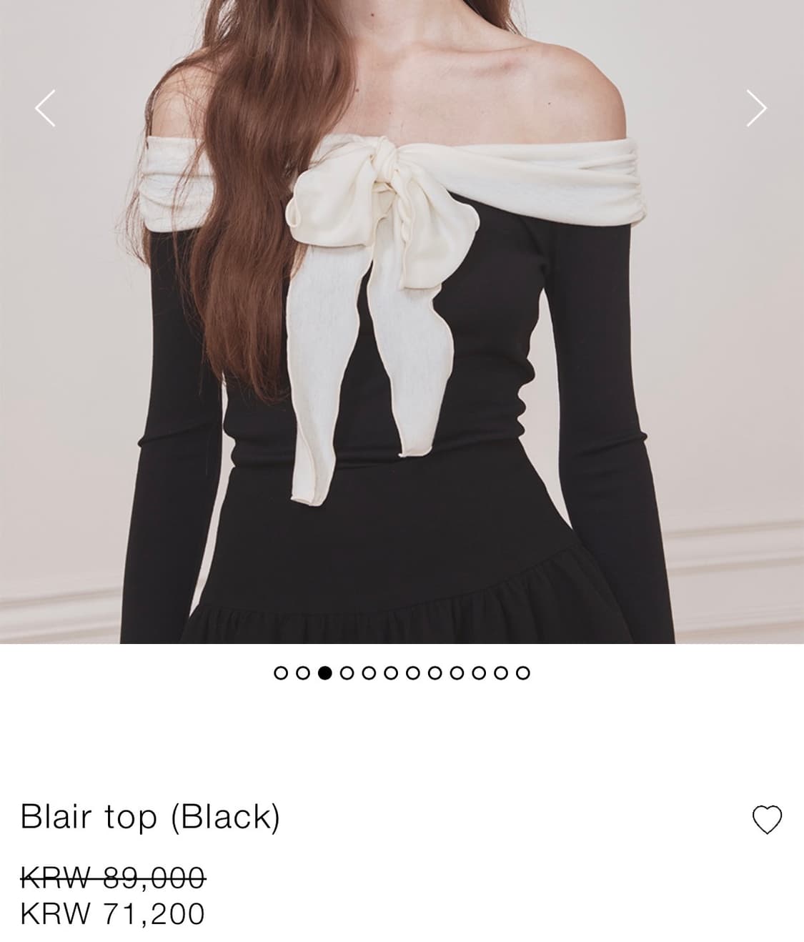 낫유어로즈 블레어탑  상품이미지1