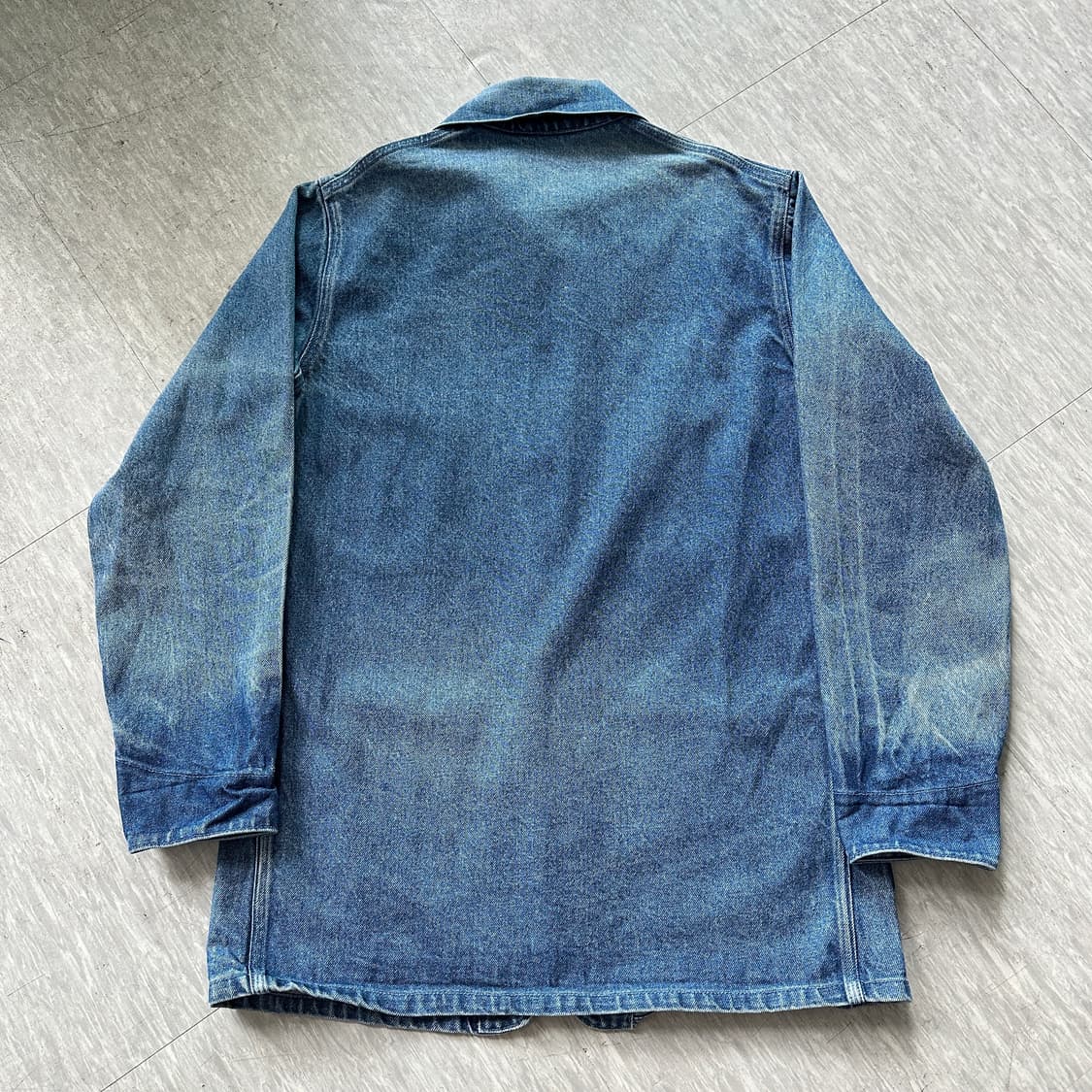 70s 오시코시 빈티지 데님 워크 초어 자켓 40L 상품이미지7