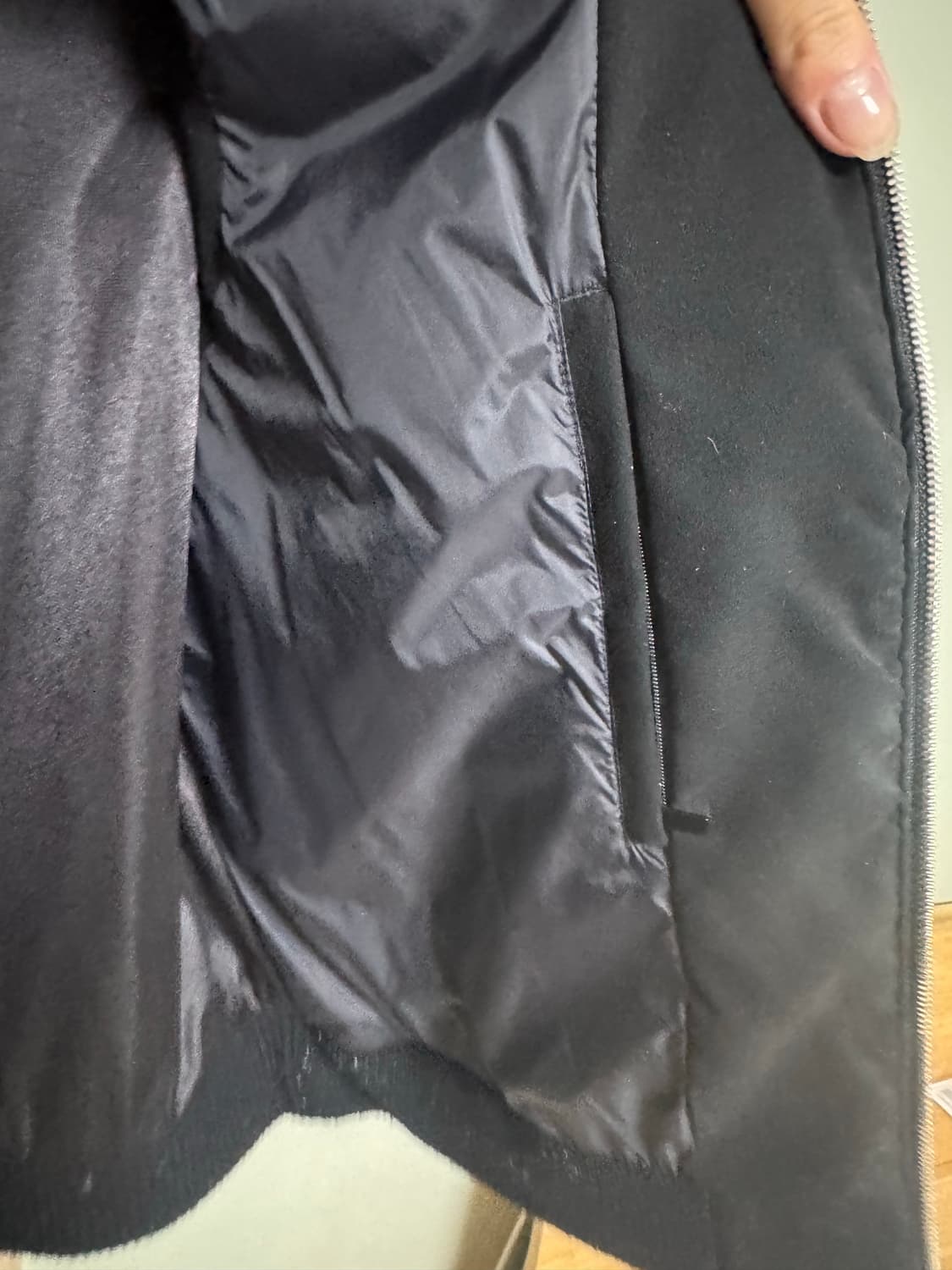 질스튜어트 벨벳 베스트 패딩 XL 상품이미지7