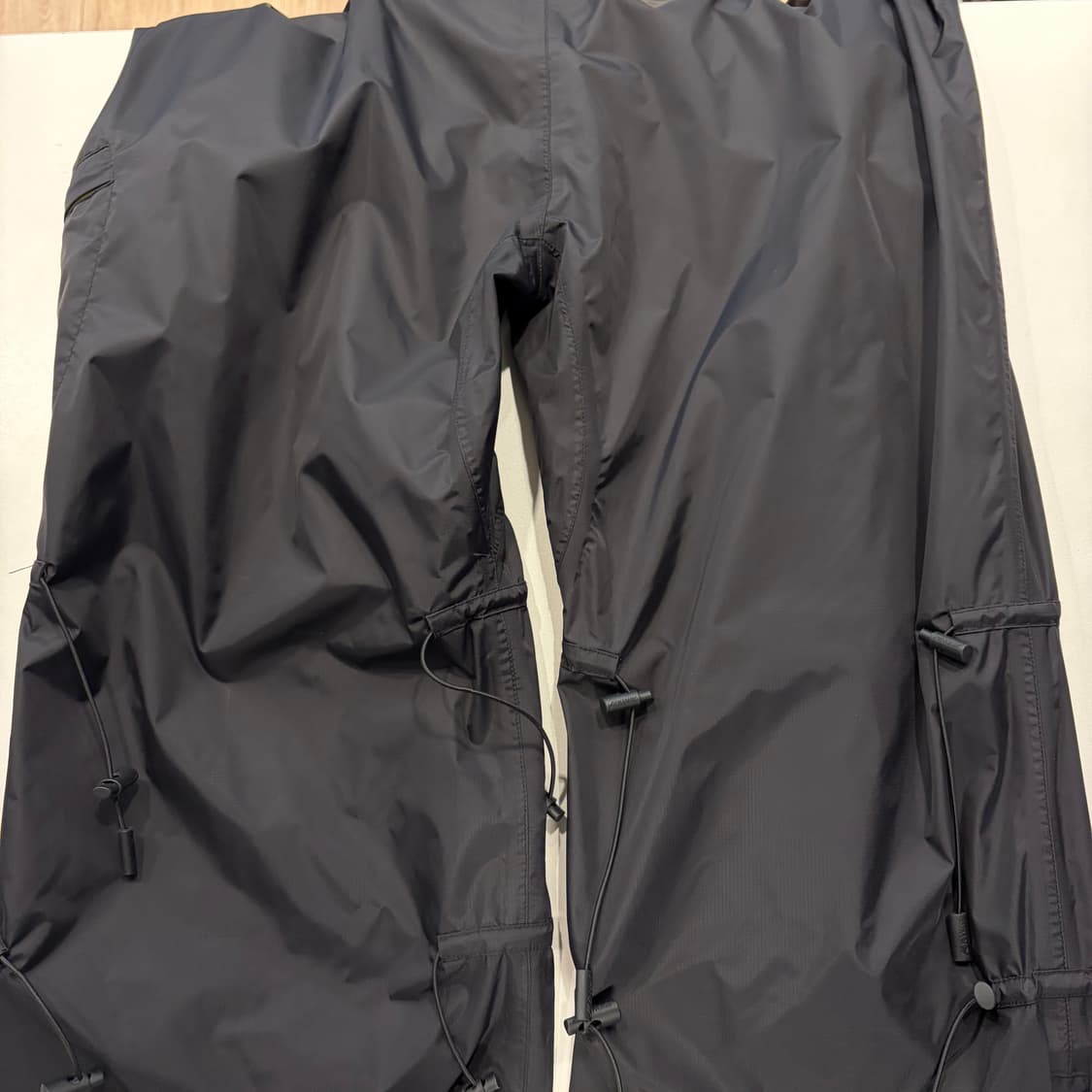 KWAY 까웨 애프터홈워크 나일론 트랙 팬츠 블랙 D740 상품이미지7