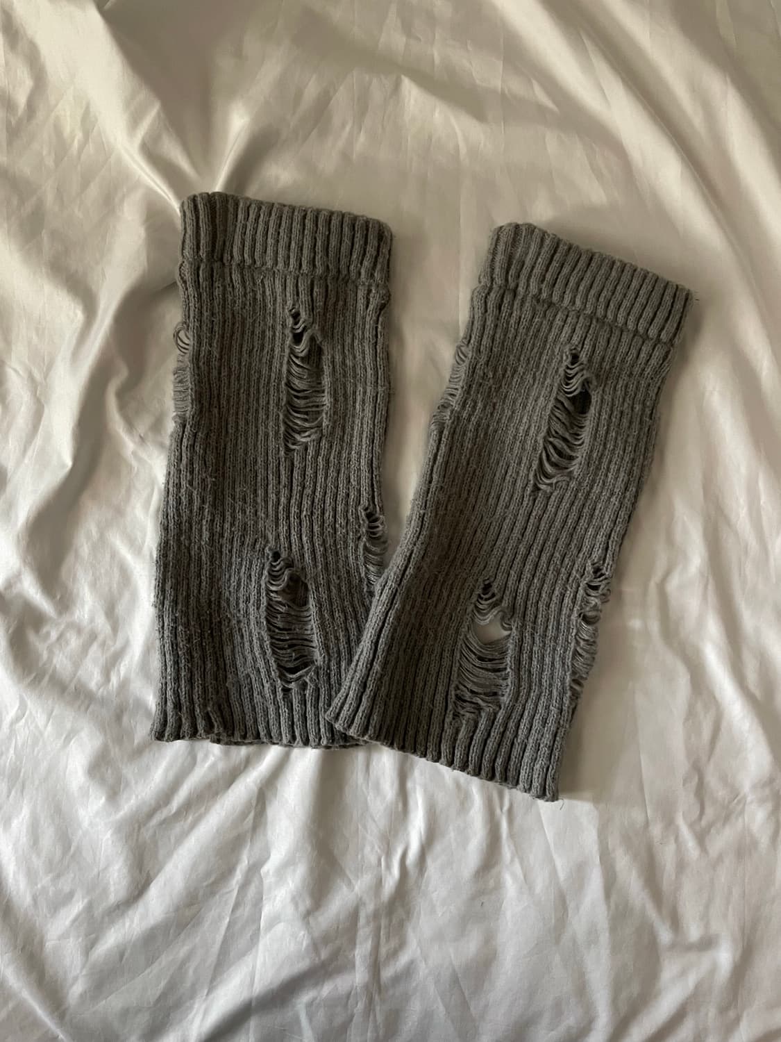 ❗️3,000원❗️빈티지 데미지 니트 레그워머 상품이미지2