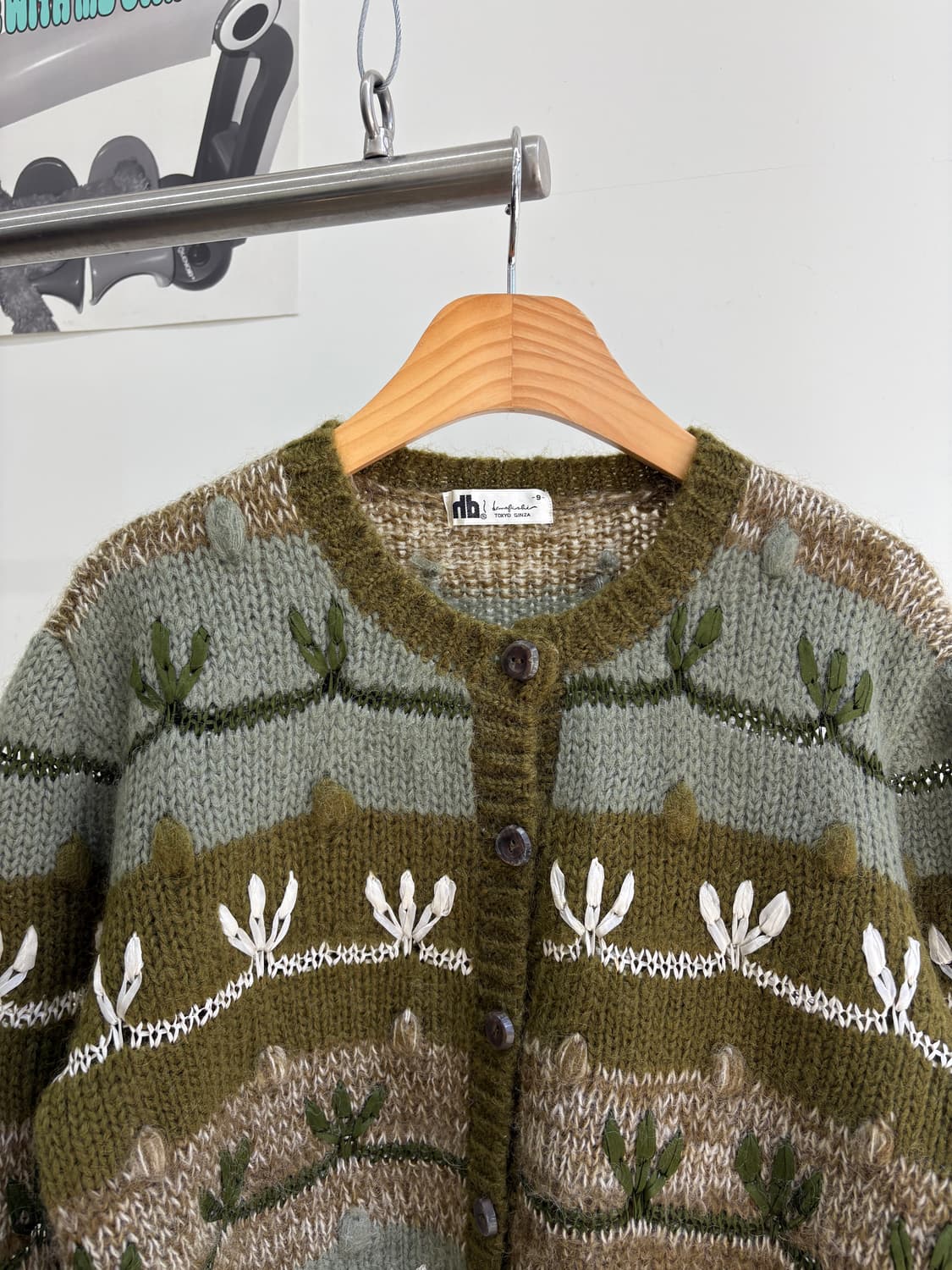 VINTAGE 니트가디건 상품이미지2
