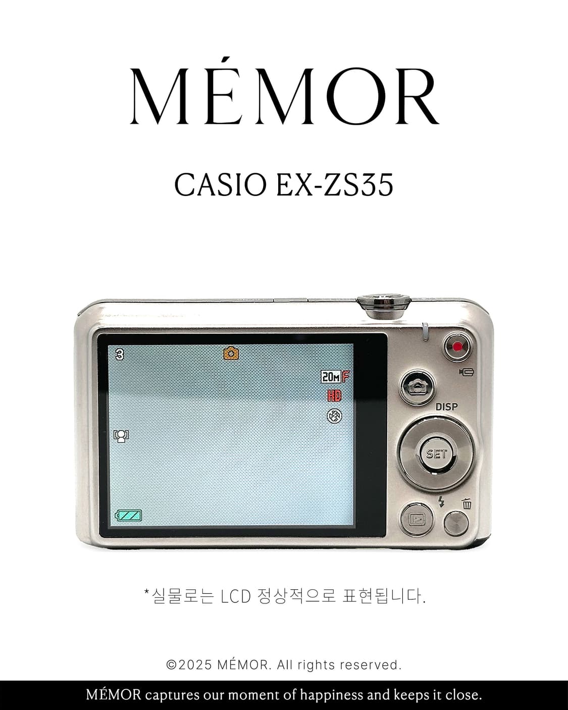 인물컷추천/소프트스킨기능✨CASIO EX-ZS35 카시오 디카 카메라 상품이미지5