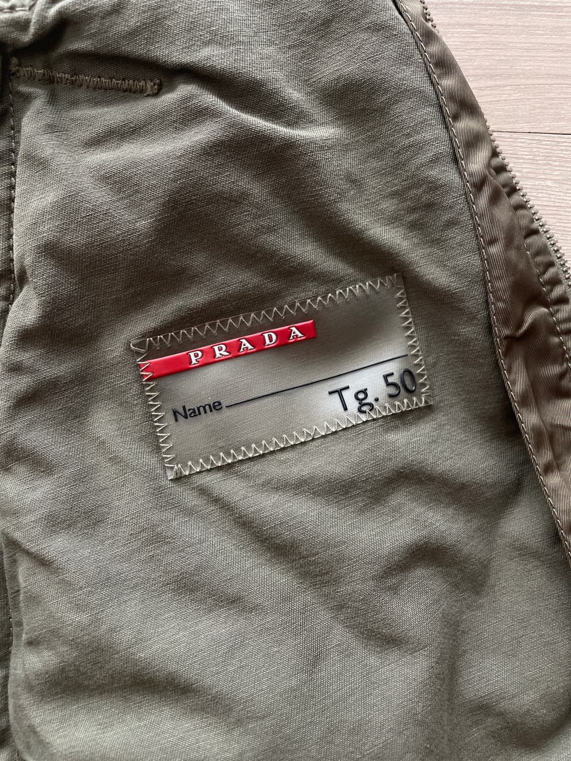 프라다 스포츠 밀리터리 자켓 Prada sports 빈티지 상품이미지4