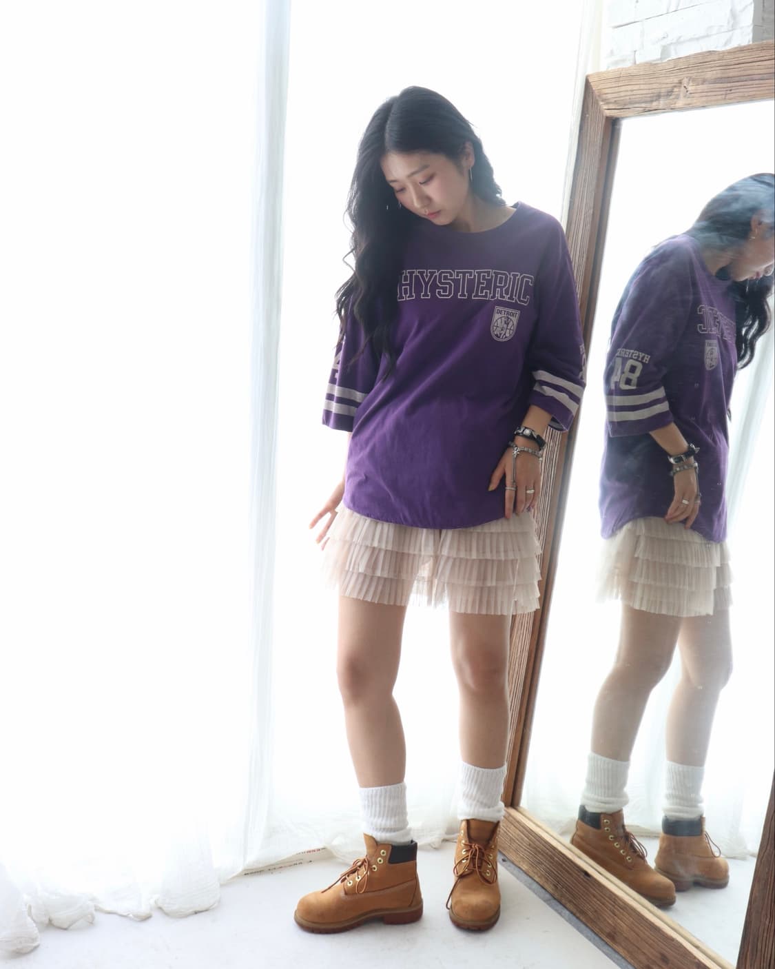 [Hysteric Glamour] Purple Reversible Tee 상품이미지6