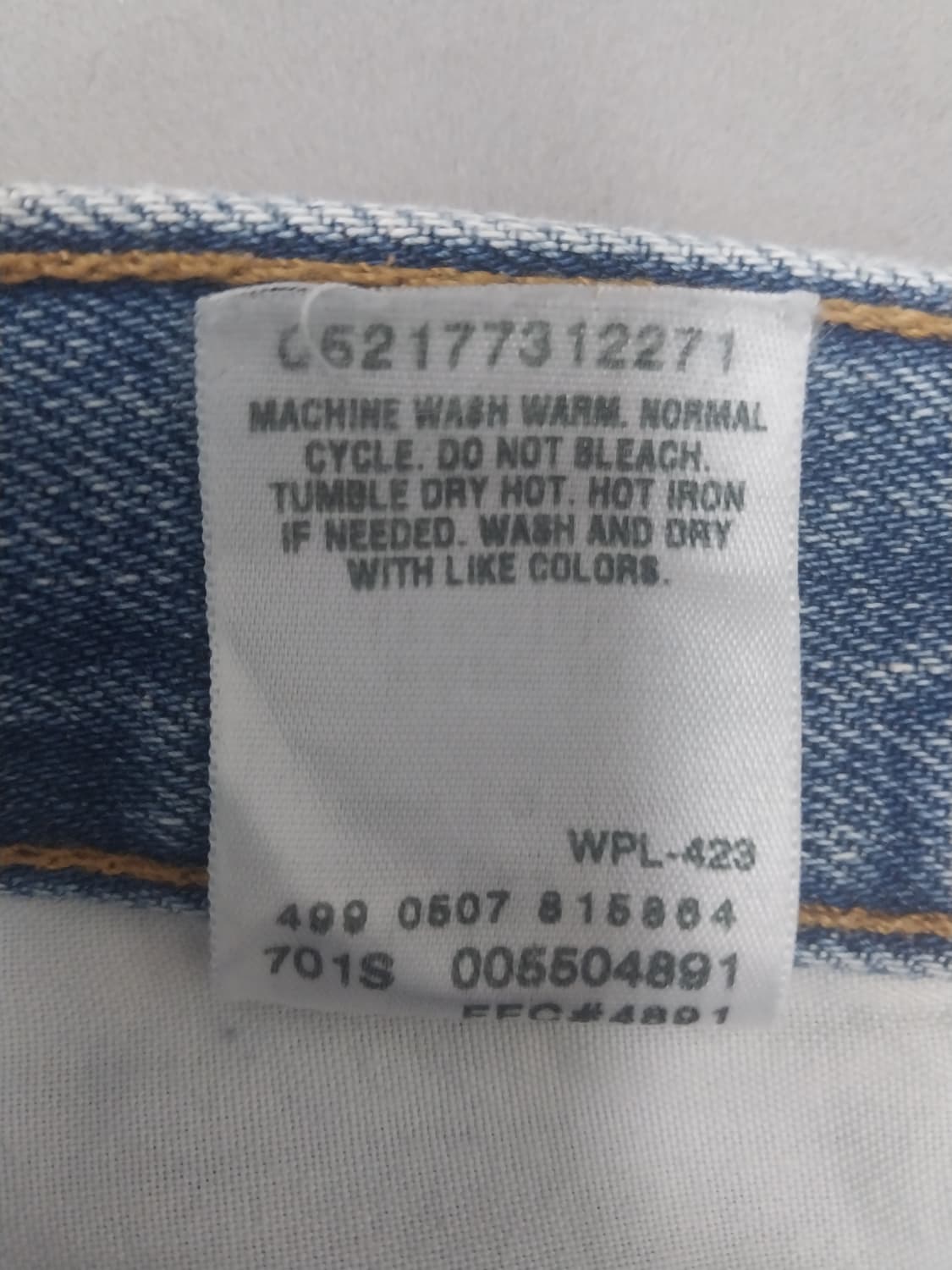 [33] 리바이스 550 R탭 스톤워싱 릴렉스드진 청바지 상품이미지10