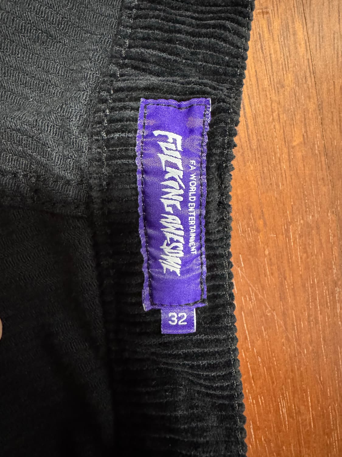 Fucking Awesome 스파이럴 코듀로이 쇼츠 32 상품이미지7