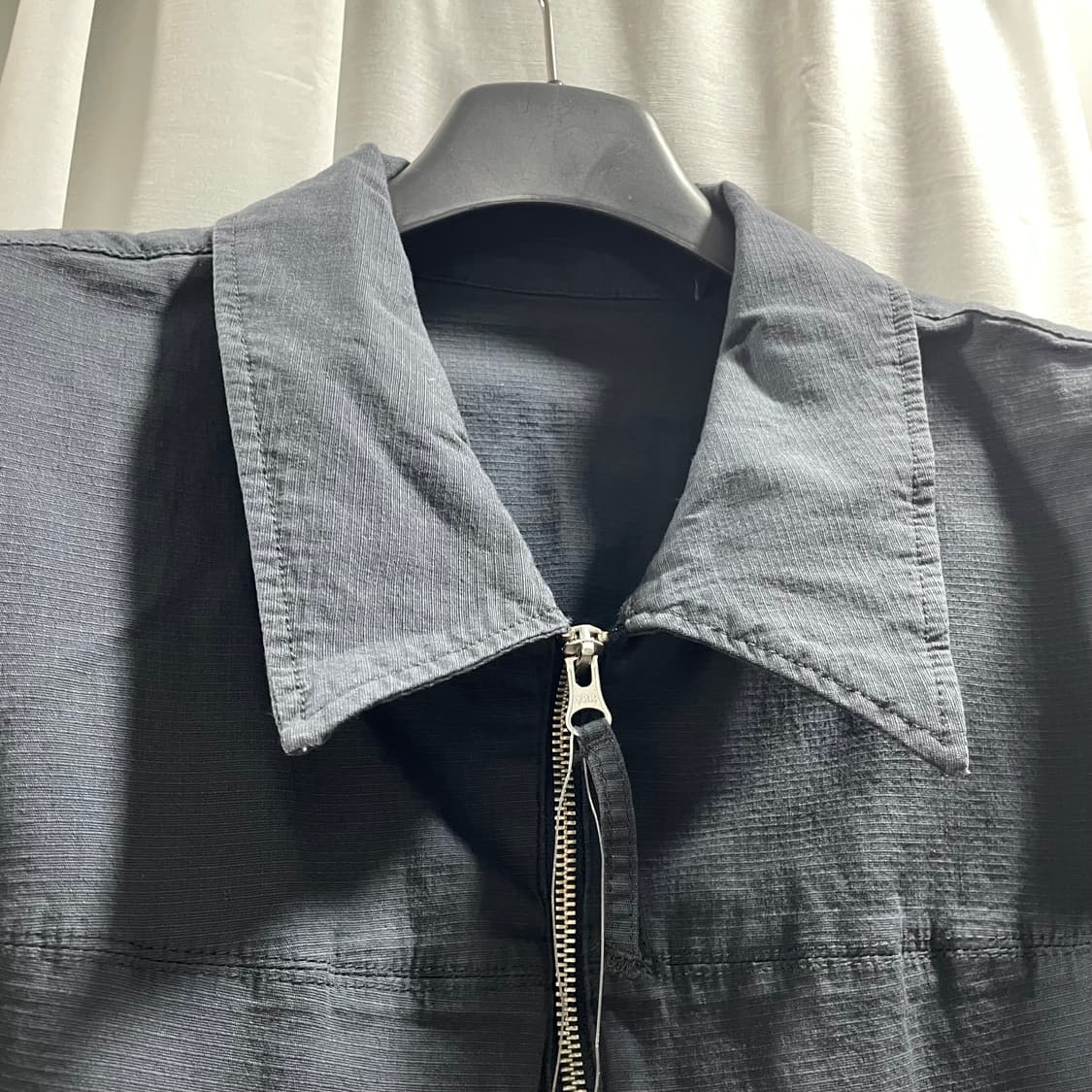 에잇세컨즈/ 가먼트다잉 투웨이 집업 자켓/ XL 상품이미지3