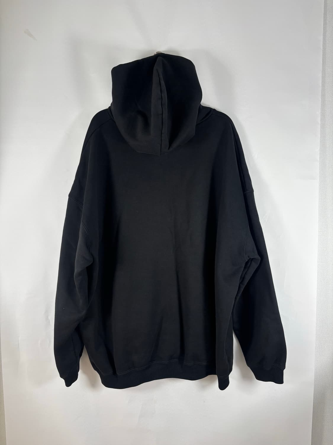 (정품)발렌시아가 마스터 오버 후드티 블랙 상품이미지7