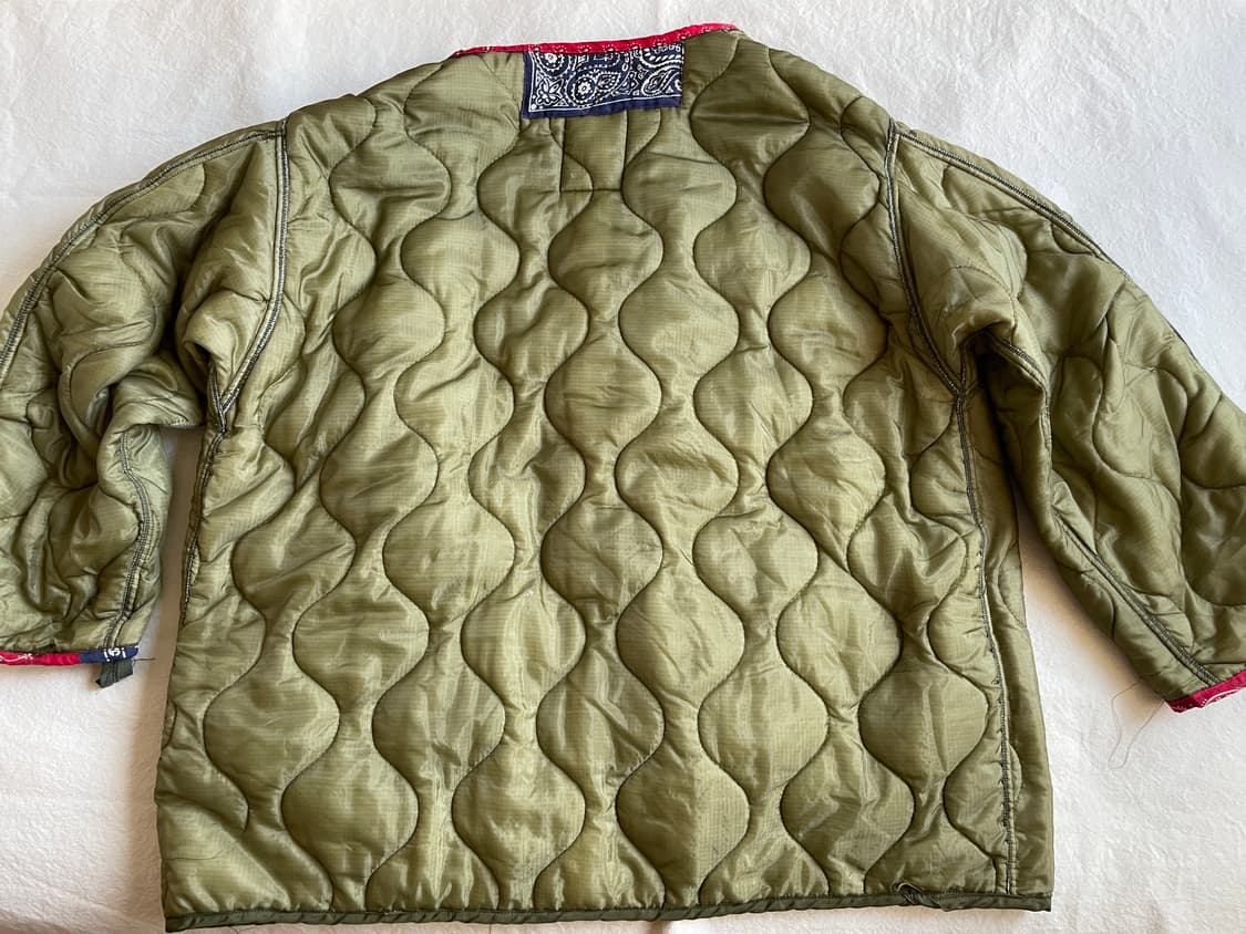 옴니피플 리메이크 반다나 밀리터리 빈티지 재킷 상품이미지6