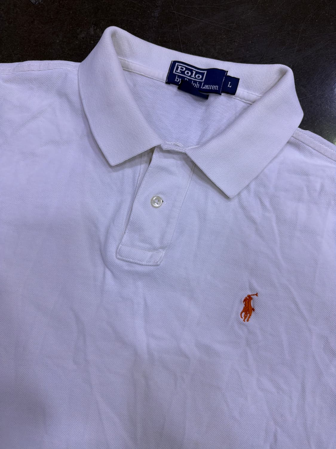 폴로 랄프로렌 커스텀핏 폴로티 pkt 카라티 반팔티 L 상품이미지4