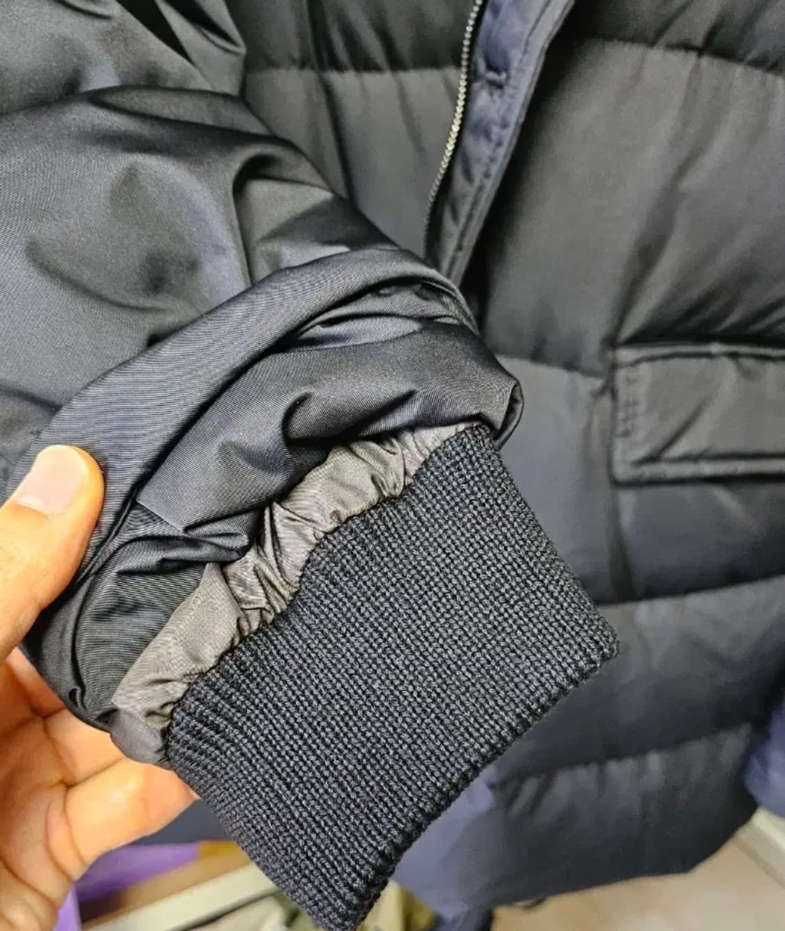 무레르 바비에리 패딩코트 블랙컬러(Nero) 52 사이즈 상품이미지5