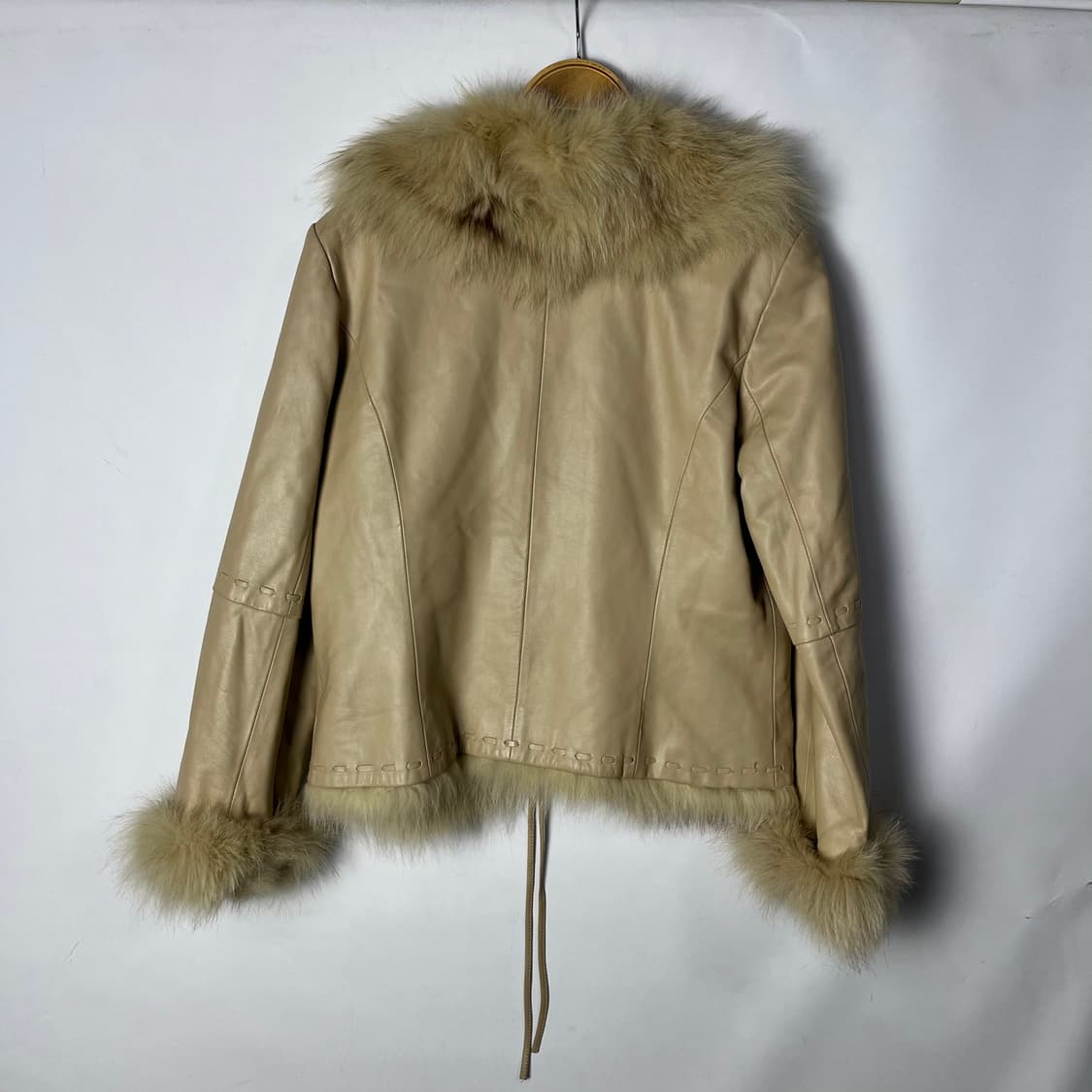 [Balmain] 90's 발망 재팬 램스킨 폭스퍼 자켓 상품이미지2