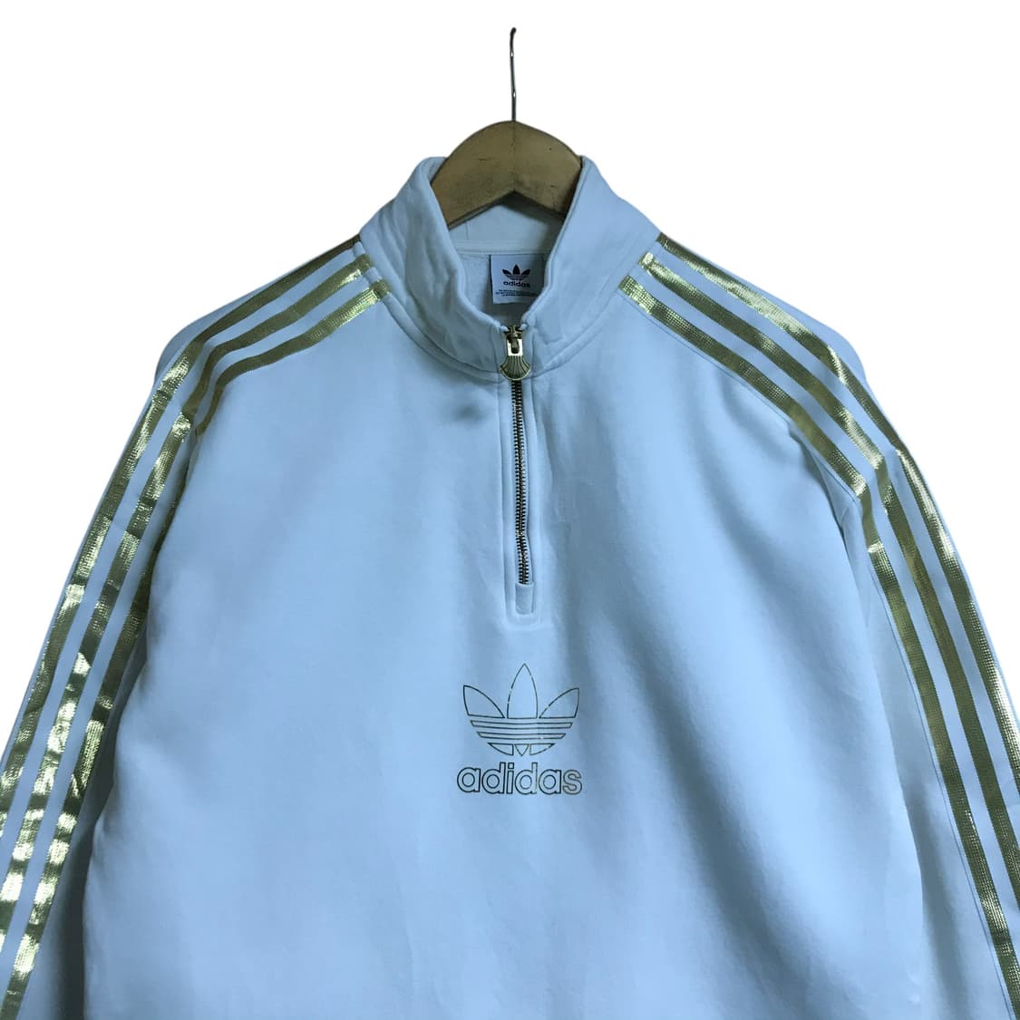 아디다스 코튼 면 반집업 상품이미지1