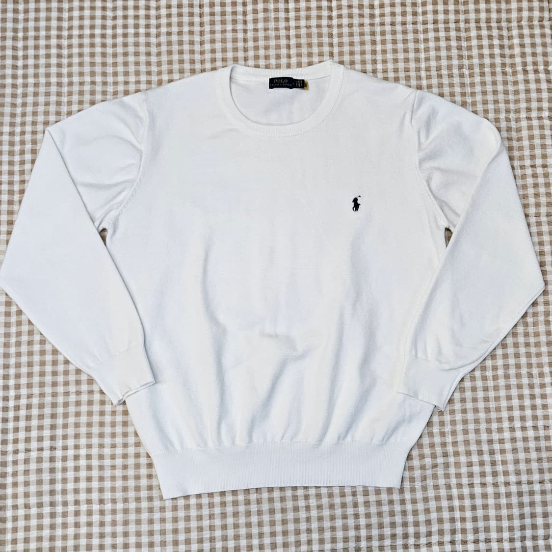 폴로 랄프로렌 긴소매 면니트 남자100~105 상품이미지1