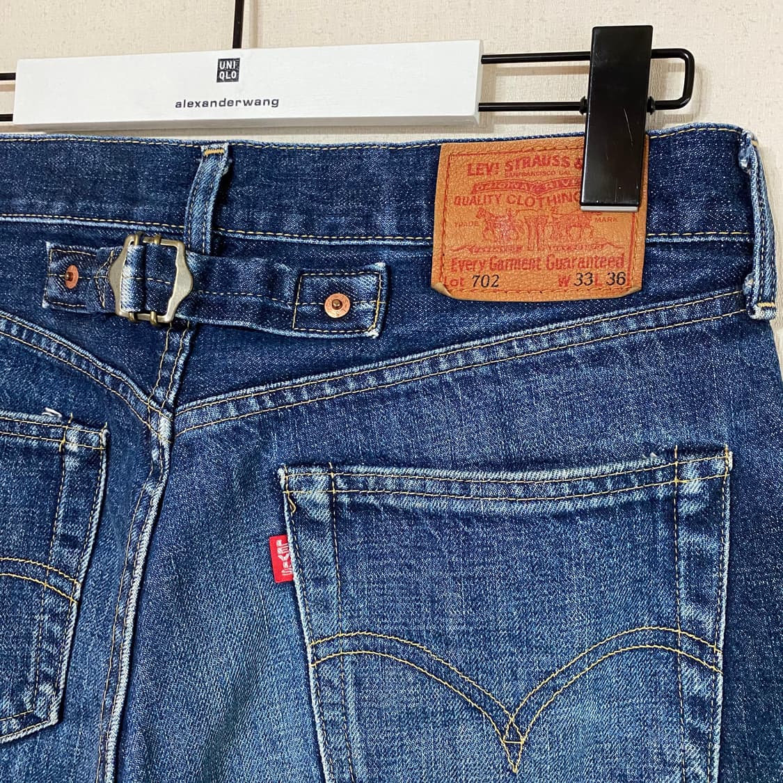 (33)Levis 리바이스702xx 빅e 신치백청바지 상품이미지7