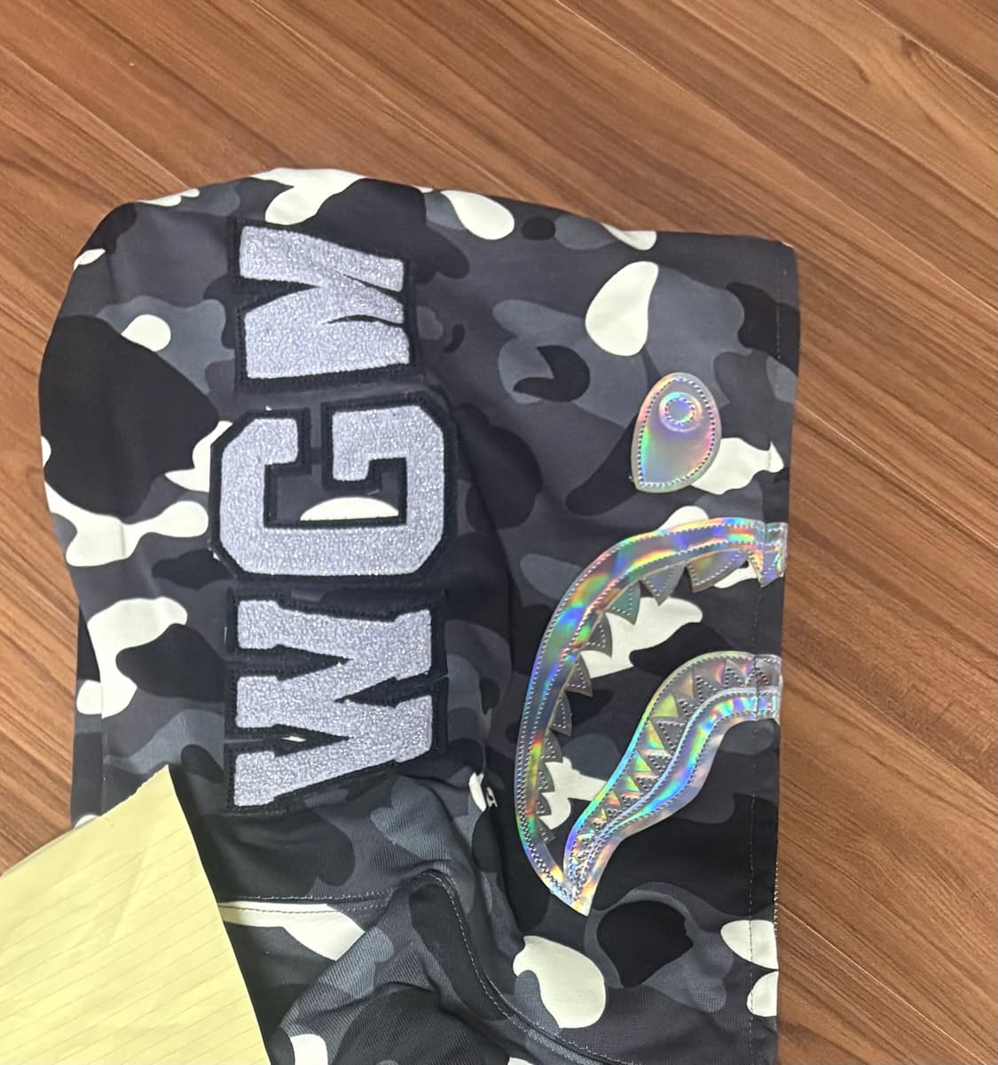 베이프 시티카모 샤크후드 m 새상품 상품이미지1