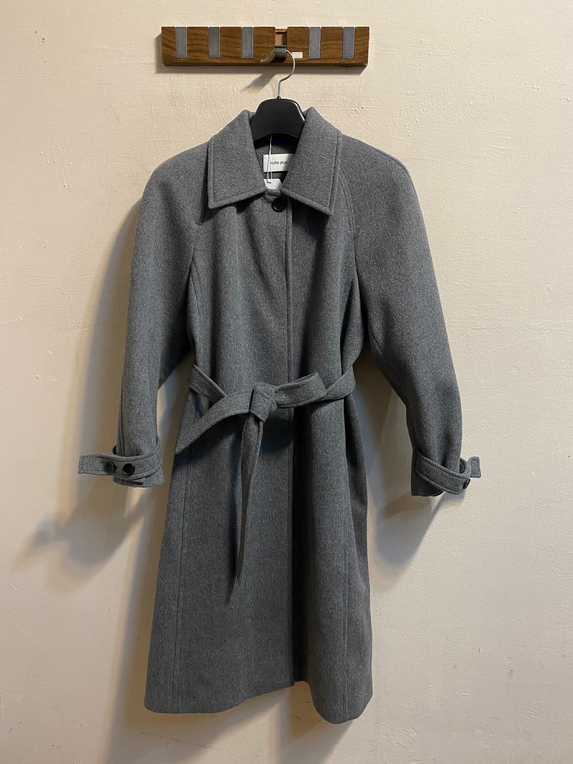 구호 플러스 그레이 싱글 코트 상품이미지5