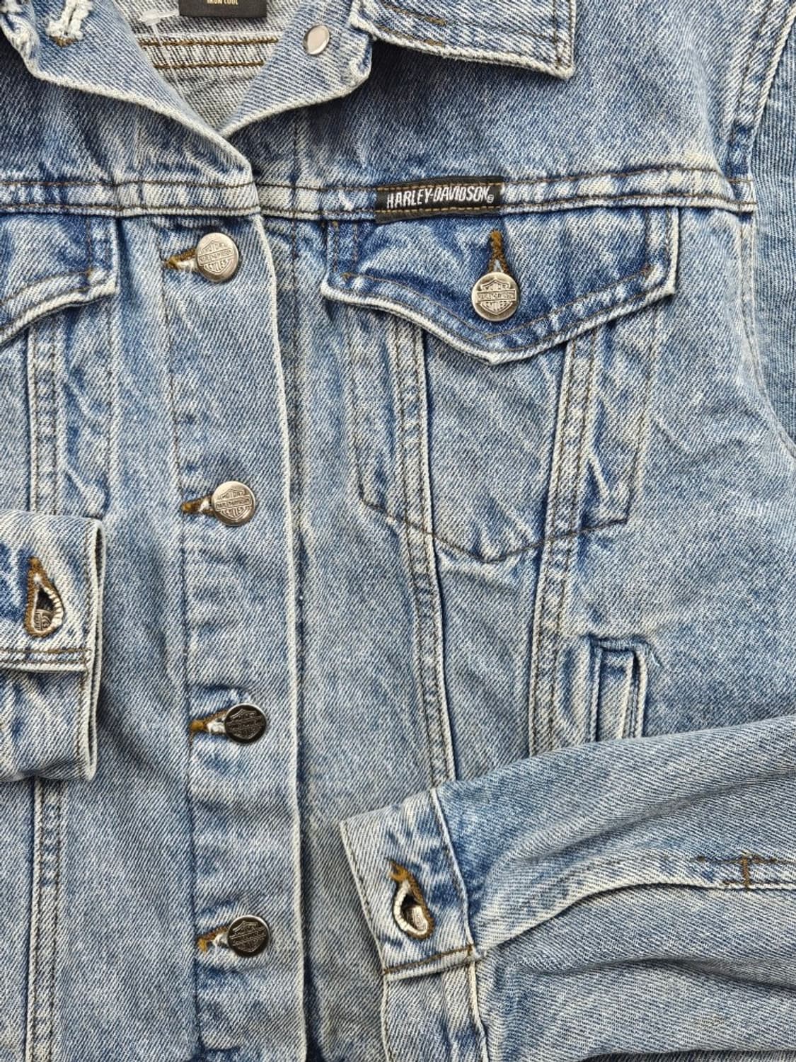할리데이비슨 100주년 윙즈 데님 트러커 자켓 ( S ) / 11585 상품이미지7