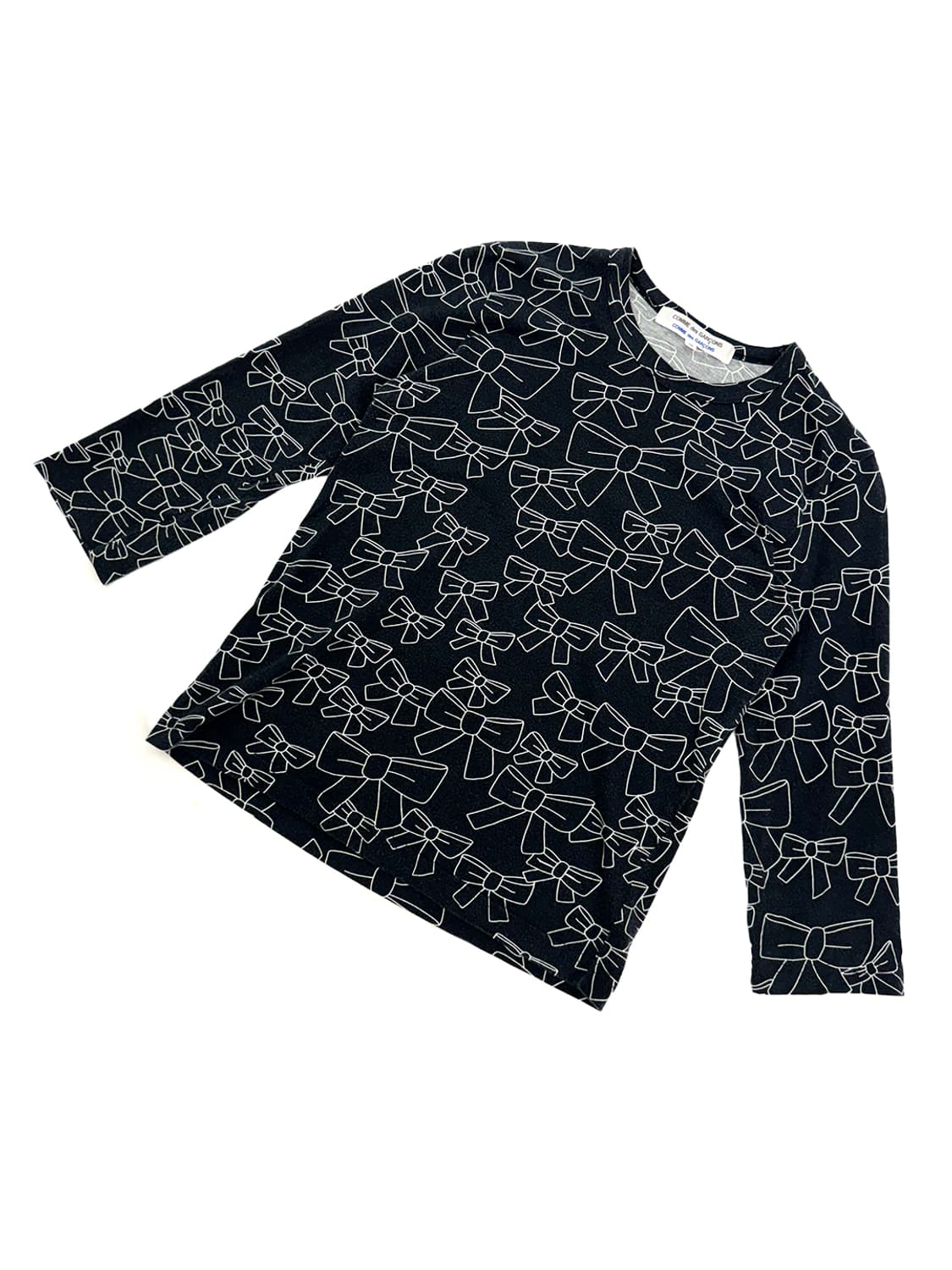 Comme des Garçons Ribbon Print Top/ Xs 상품이미지4