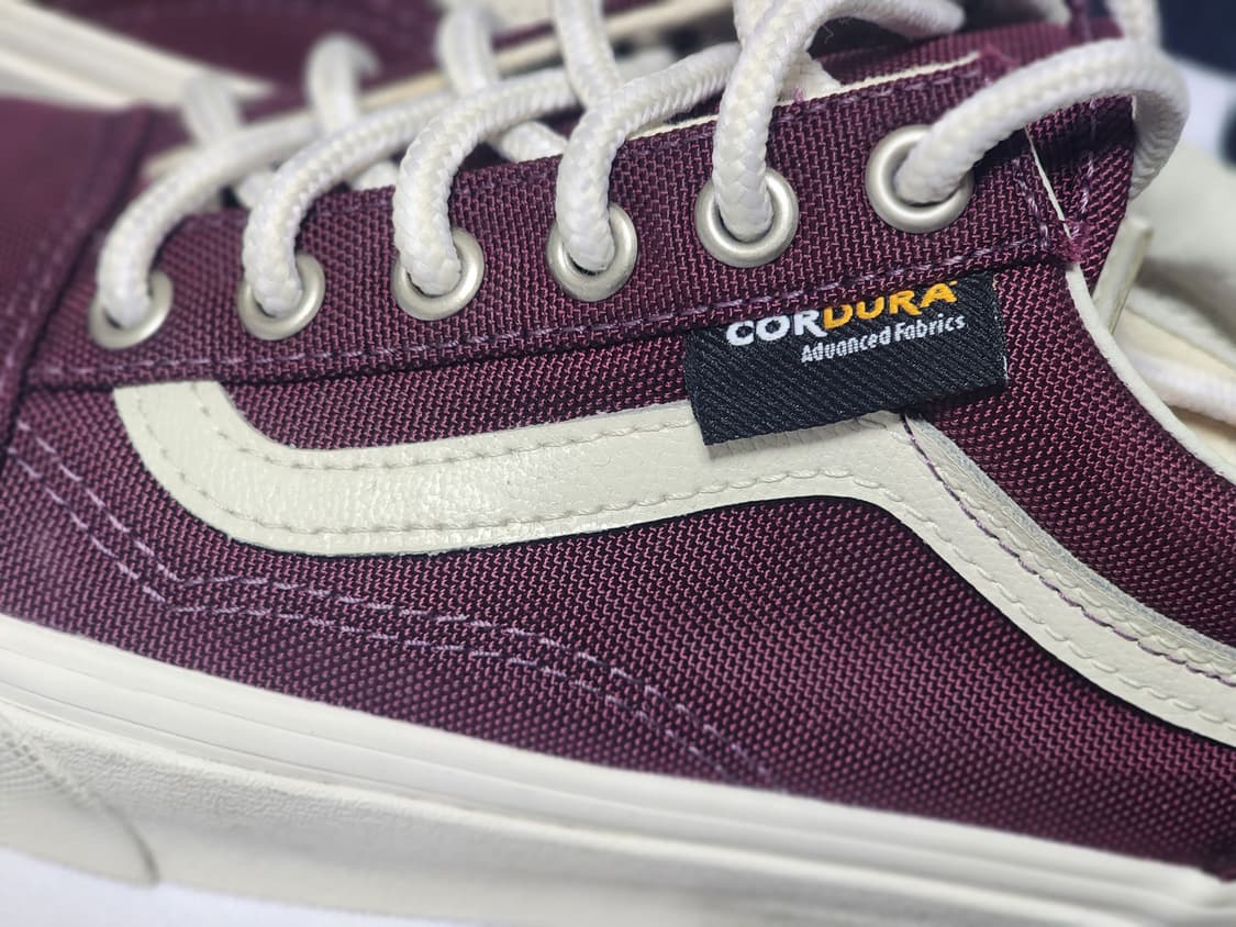 반스 올드스쿨 코듀라 버건디 225 상품이미지2