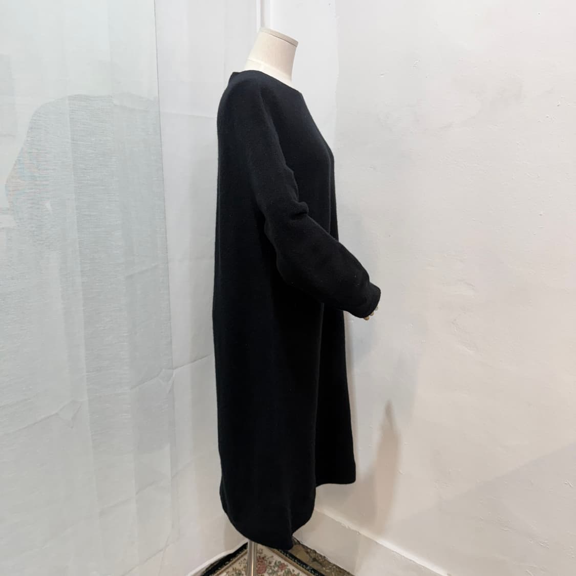 유메르 umer컴퍼니 니트롱원피스 블랙원피스 롱드레스 2887 상품이미지3