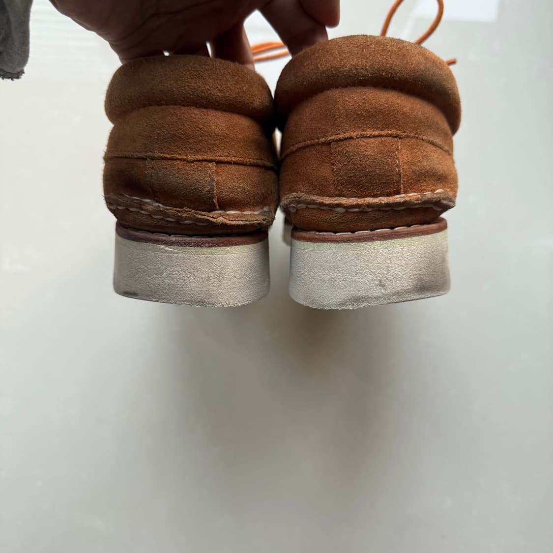 [280] 카시나X팀버랜드 3 아이 웨지 비브람 레이스업 로퍼 슈즈 상품이미지7