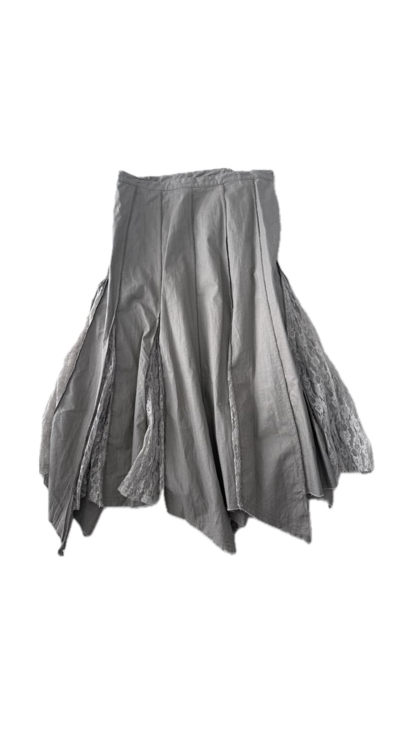 빈티지 오리엔탈 카키브라운 롱스커트 상품이미지1