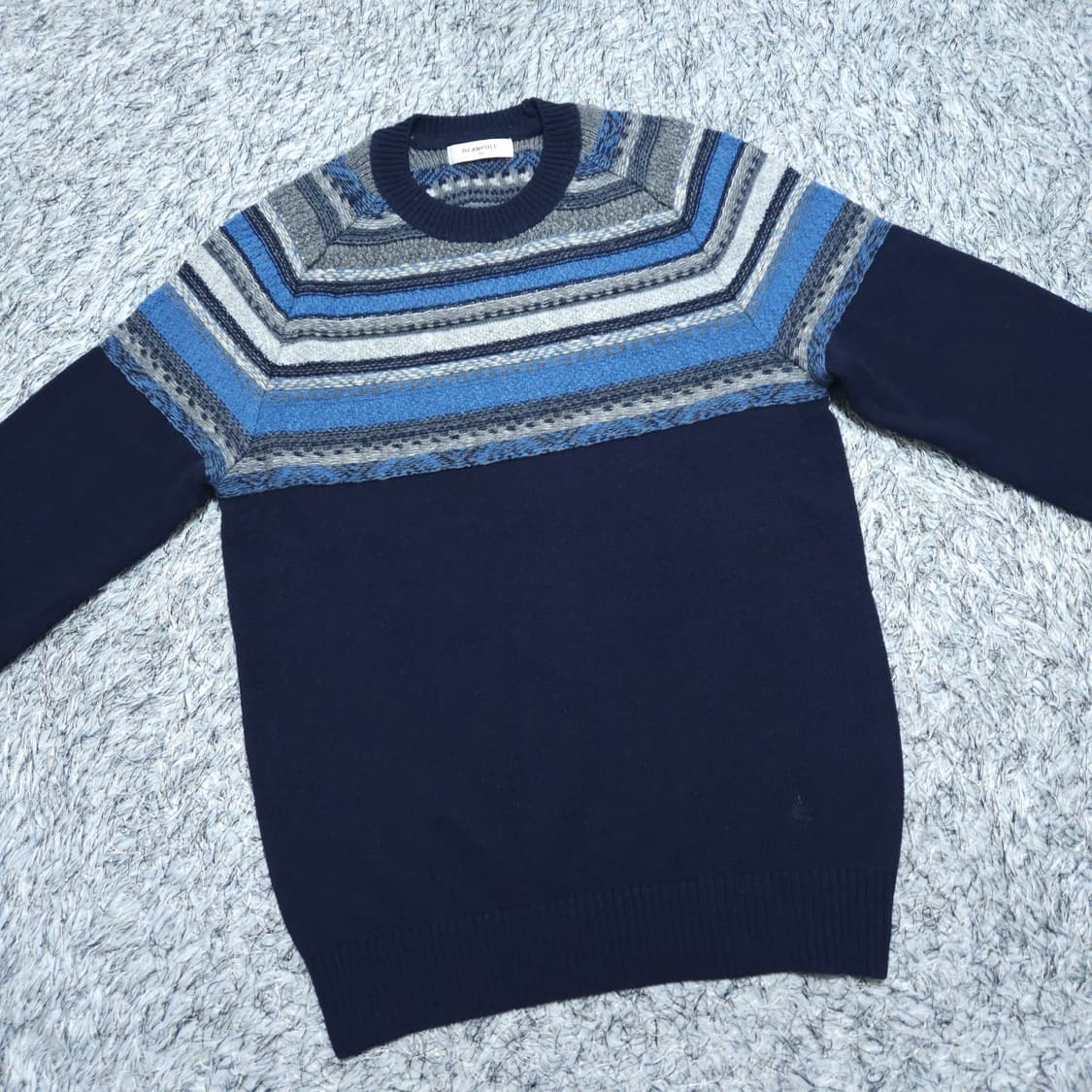 빈폴)95-100 남자 라운드니트 / 왕눈이샵 상품이미지2