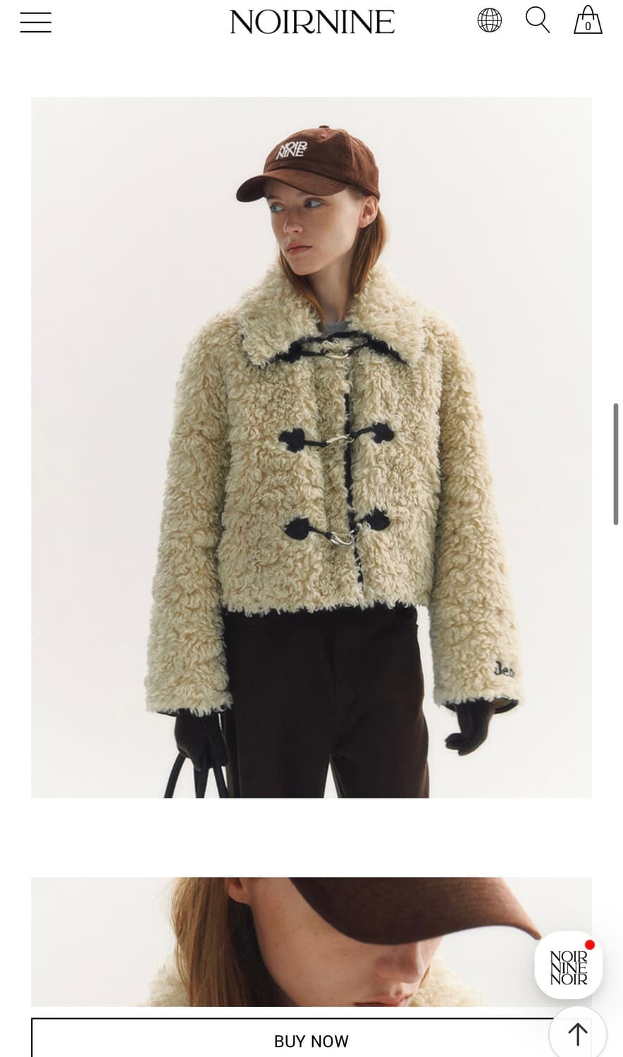 누아르나인 Bébé 퍼 시어링 자켓 상품이미지2