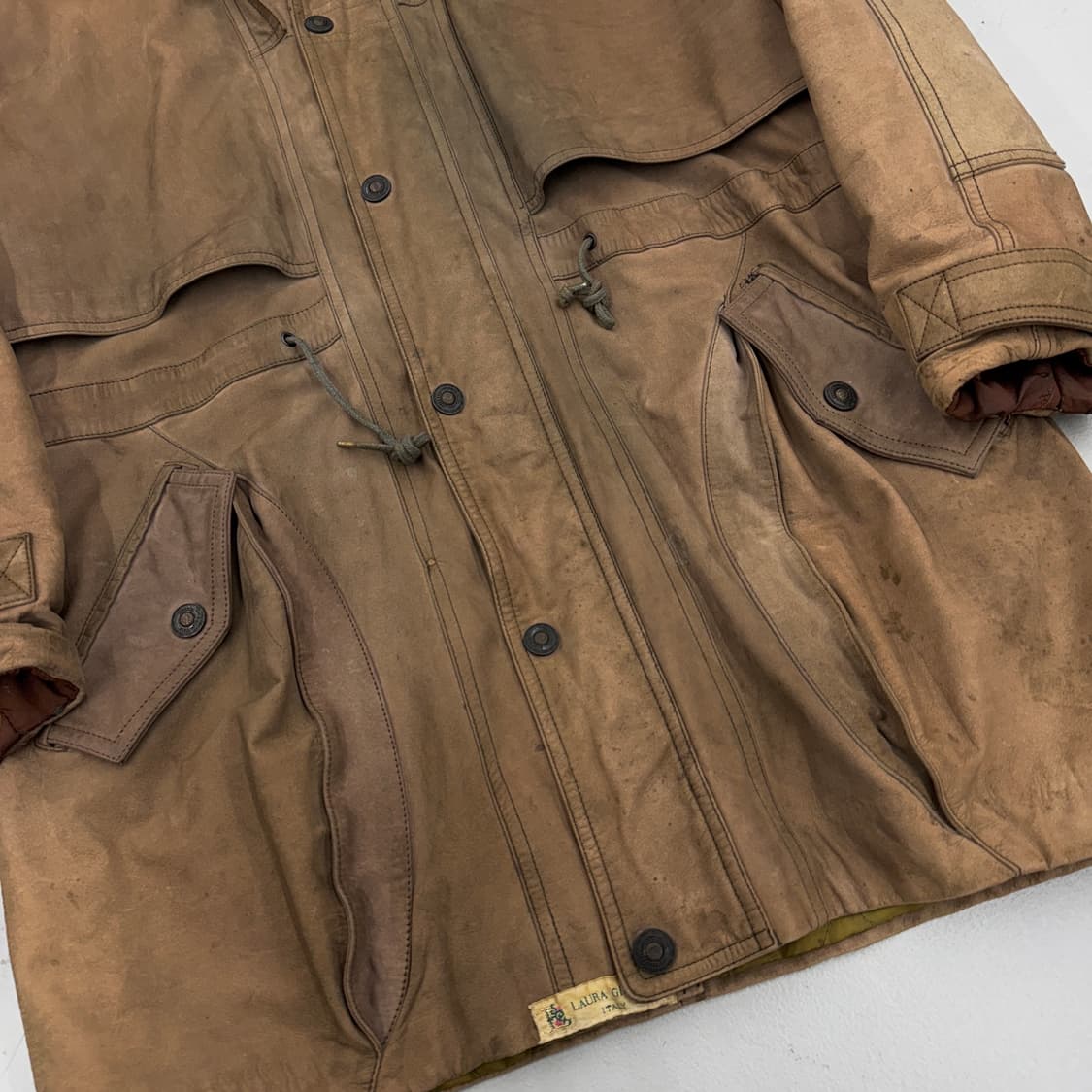 G-lll 리얼레더 올드스쿨 가죽코트 상품이미지5