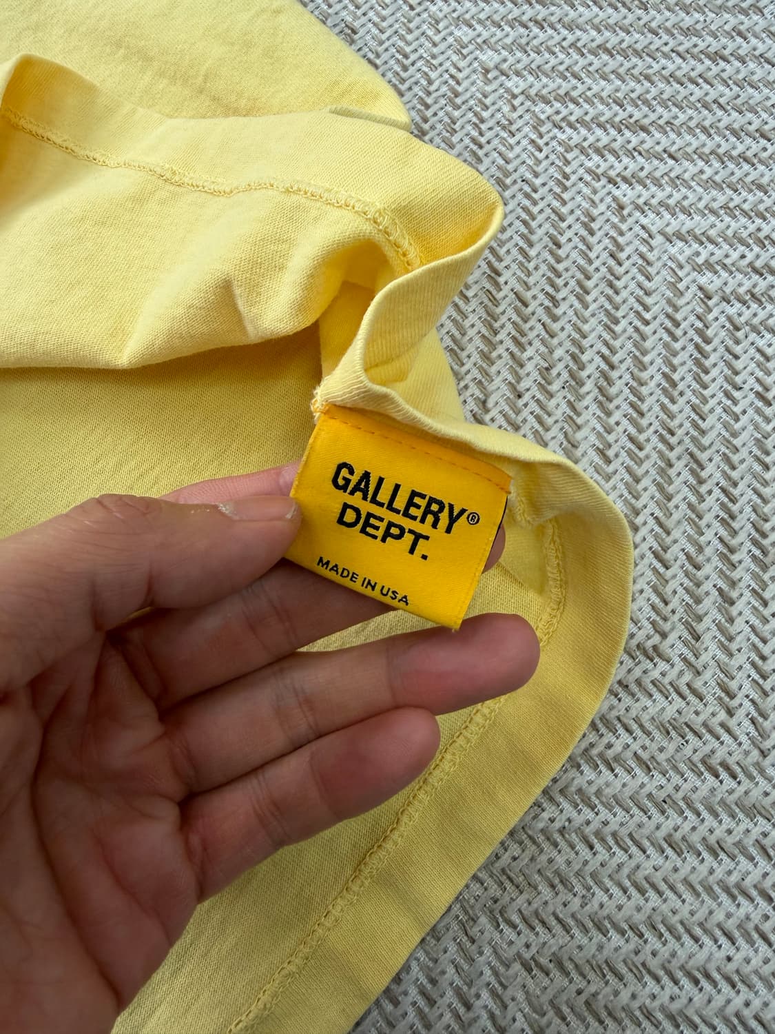 정품) 갤러리디파트먼트 반팔 티셔츠 L 상품이미지8