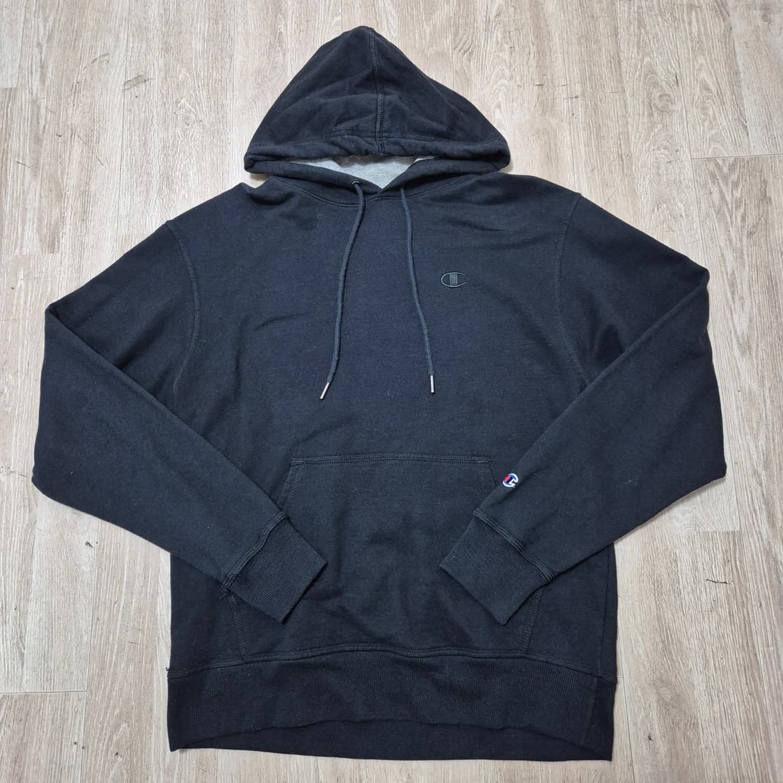 챔피온 스펠아웃 로고 후드티 상품이미지1