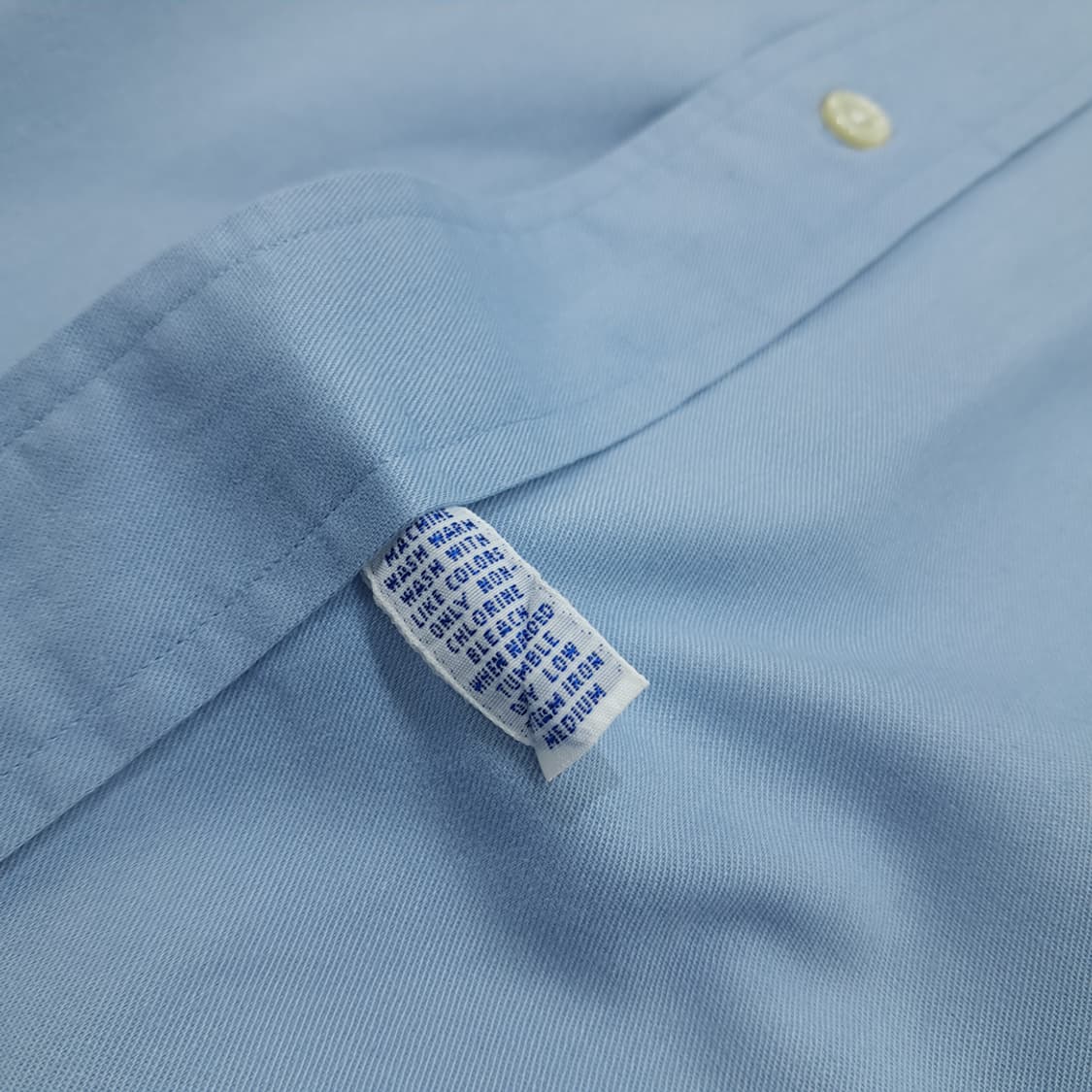 CN833 2XL 폴로 랄프로렌 스카이블루 긴팔 셔츠 남방 상품이미지7