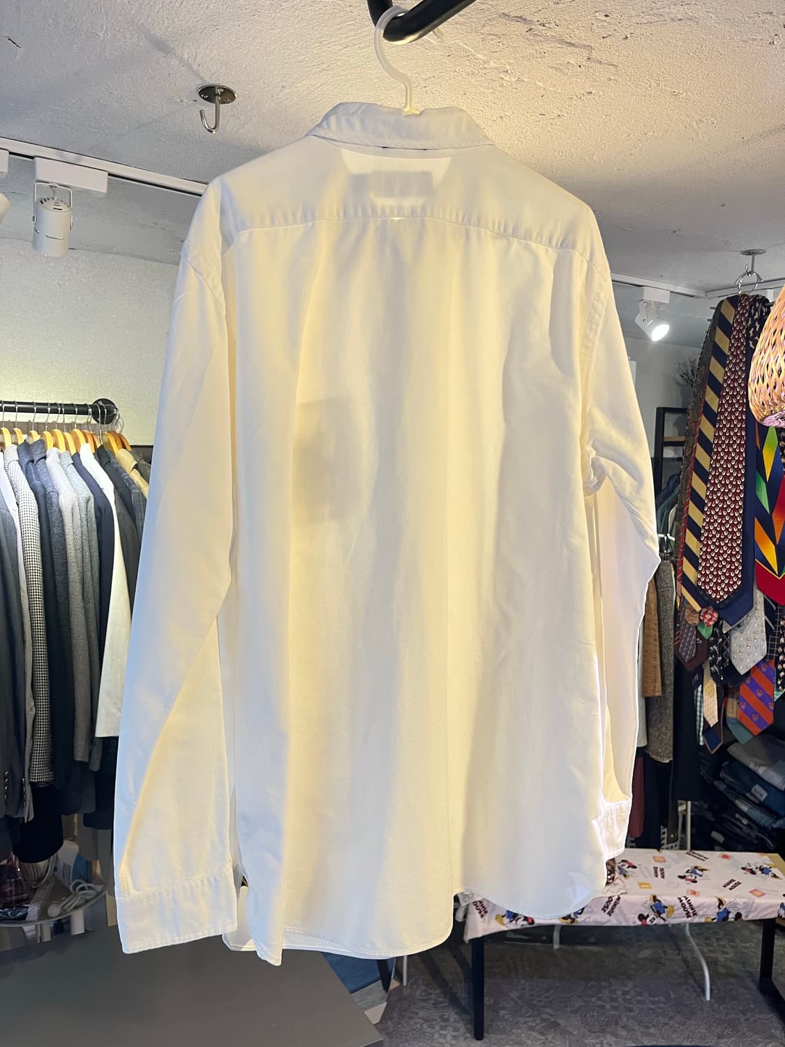 폴로 랄프로렌 로잉 엠블럼 옥스포드 셔츠 (XL) 상품이미지6