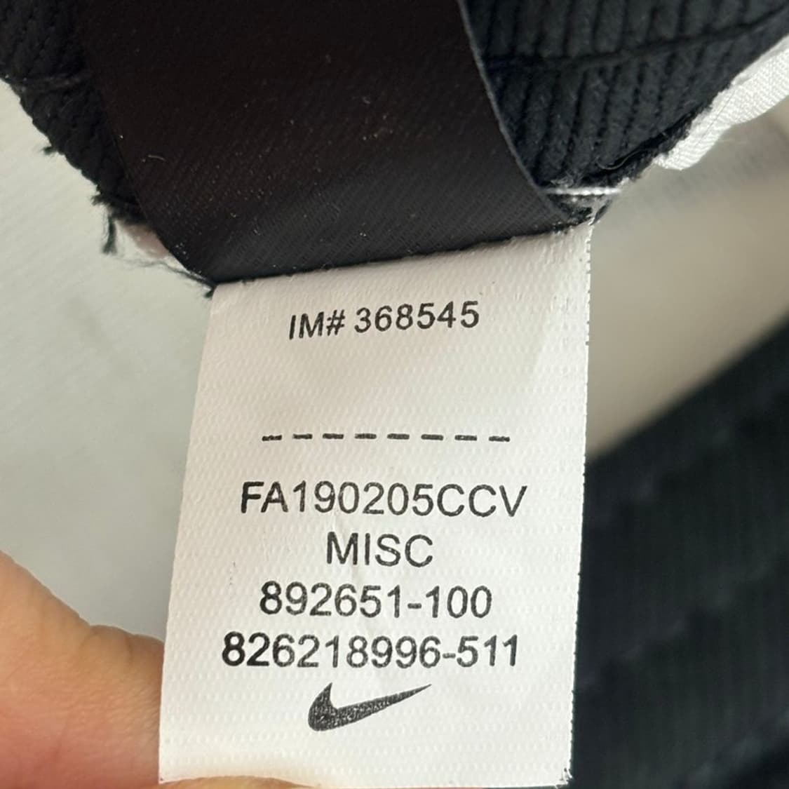 NIKE 드라이핏 스우시 볼캡 화이트 상품이미지9